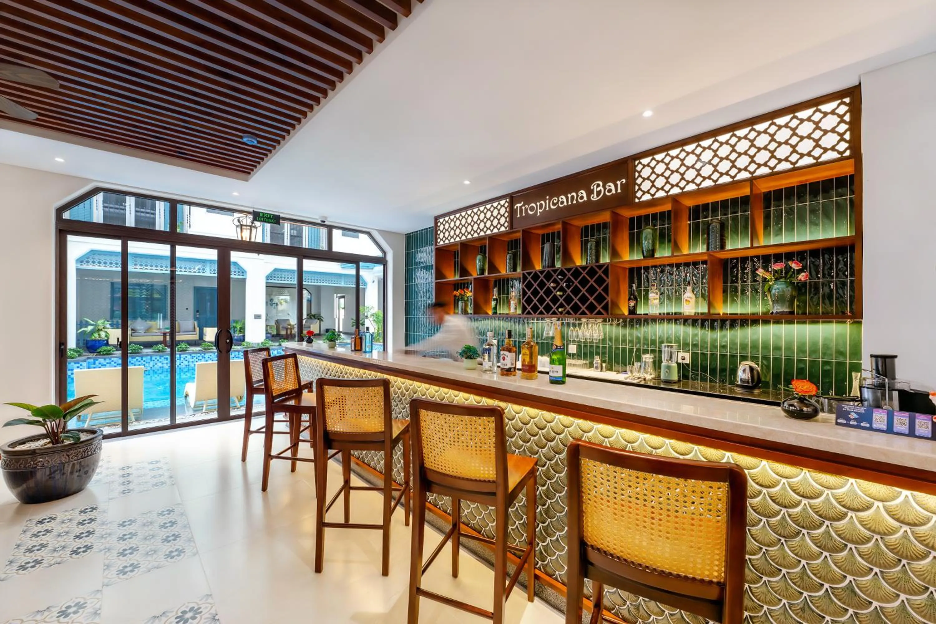 Lounge or bar in Amina Lantana Hoi An Hotel & Spa