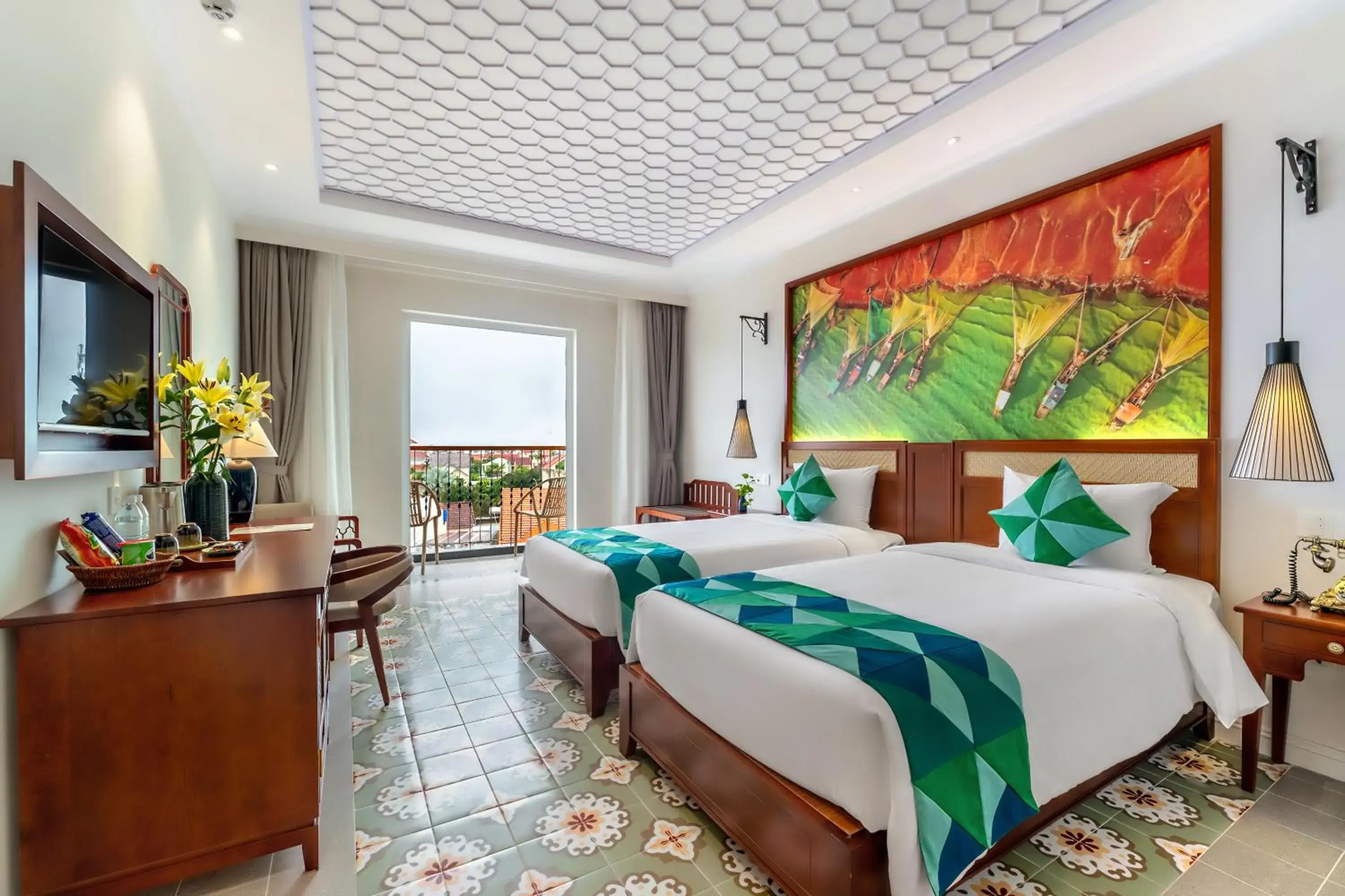 Bedroom, Bed in Amina Lantana Hoi An Hotel & Spa Bedroom, Bed in Amina Lantana Hoi An Hotel & Spa