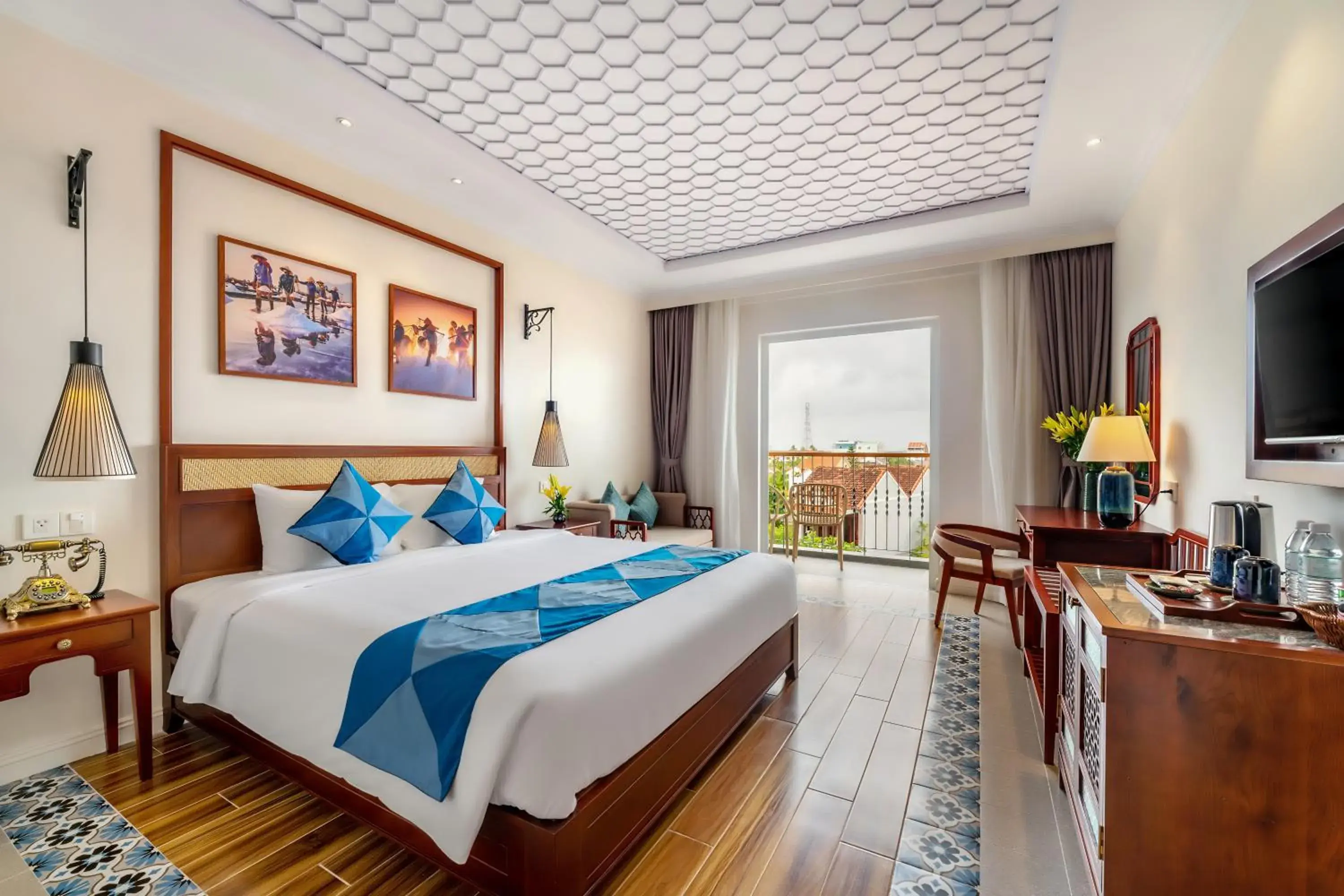 Bed in Amina Lantana Hoi An Hotel & Spa Bed in Amina Lantana Hoi An Hotel & Spa