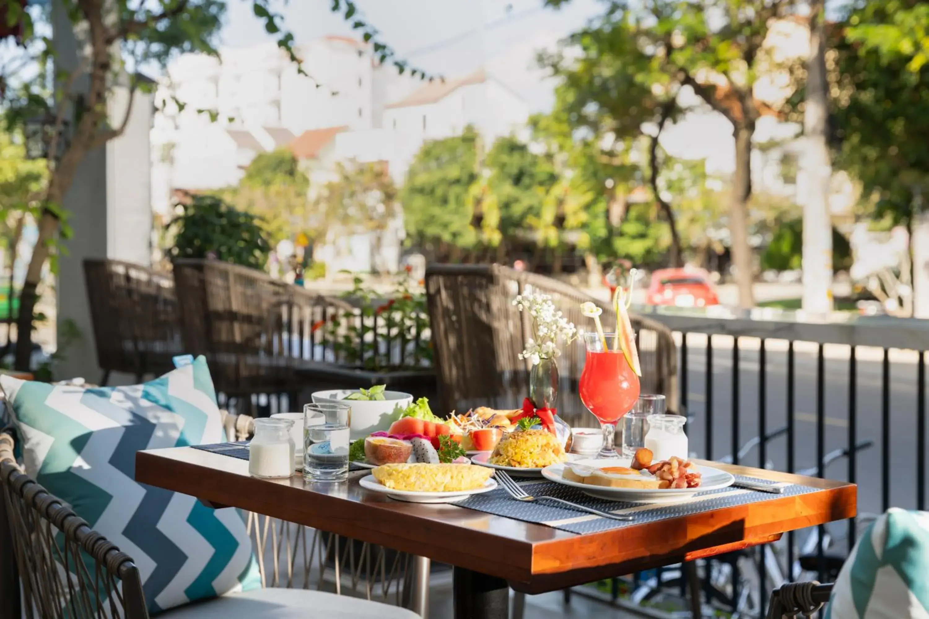 Breakfast in Amina Lantana Hoi An Hotel & Spa Breakfast in Amina Lantana Hoi An Hotel & Spa