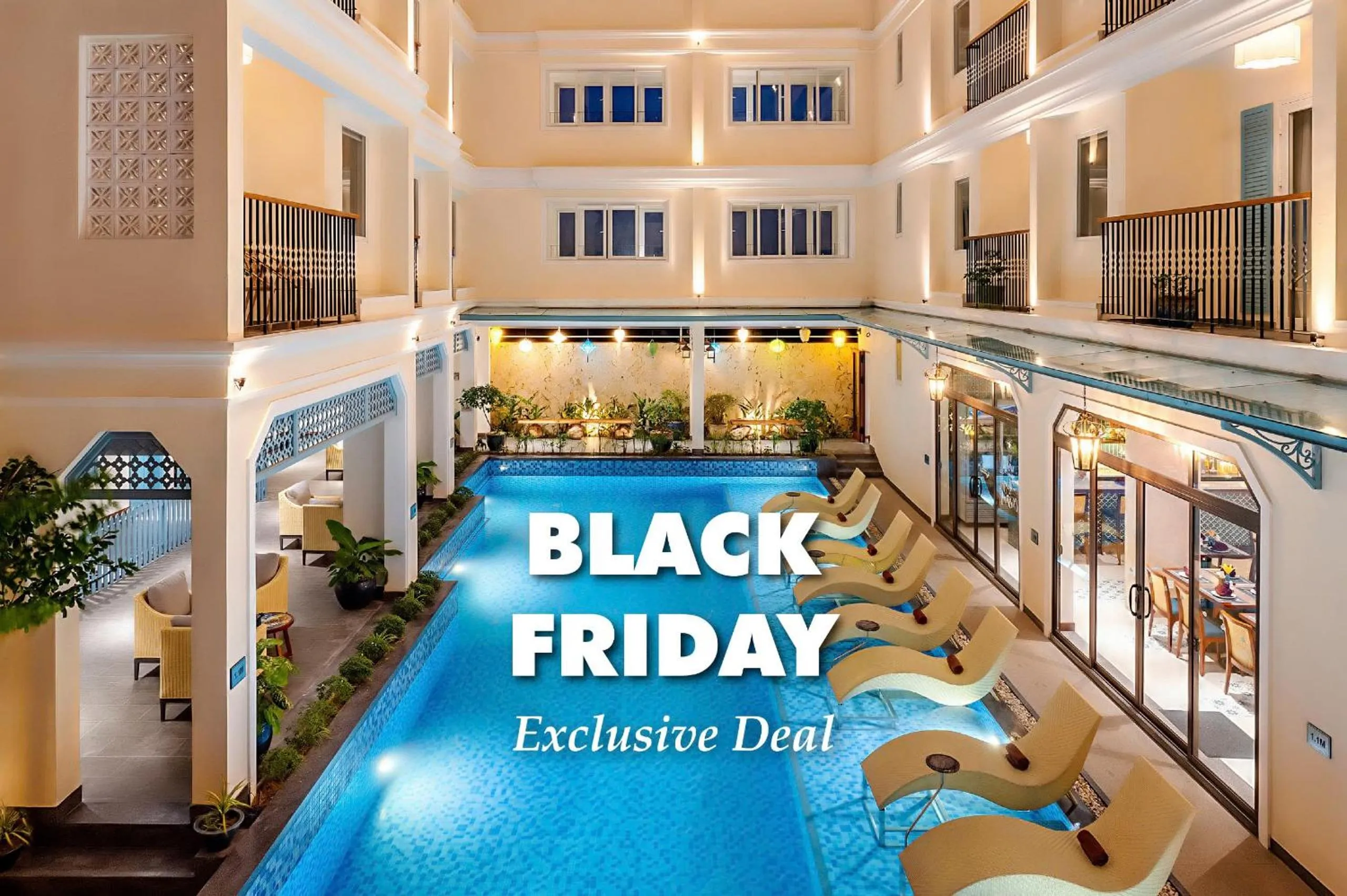 Swimming pool in Amina Lantana Hoi An Hotel & Spa