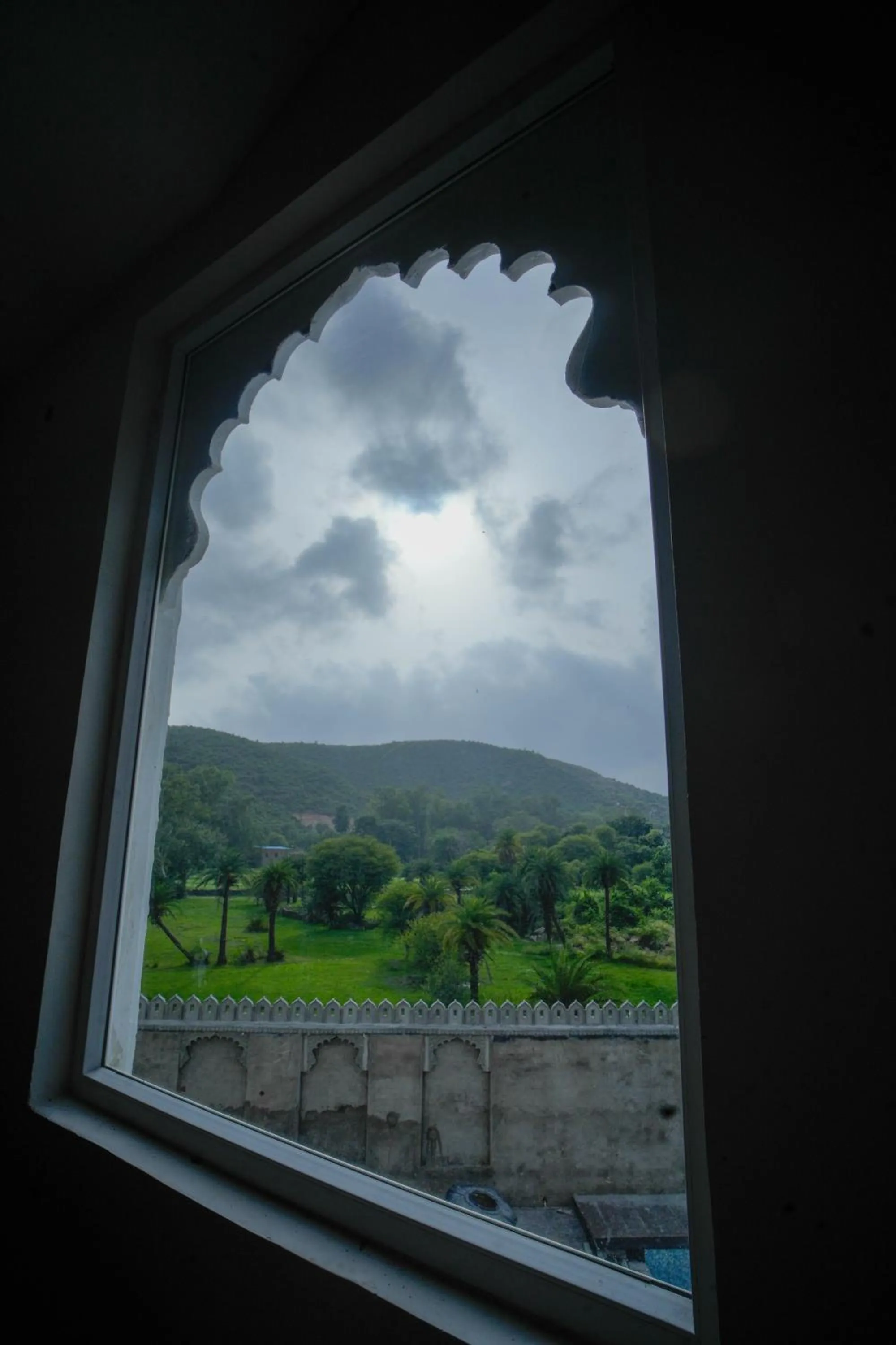 Mountain view in The Ekling Garh Hotel & Resort