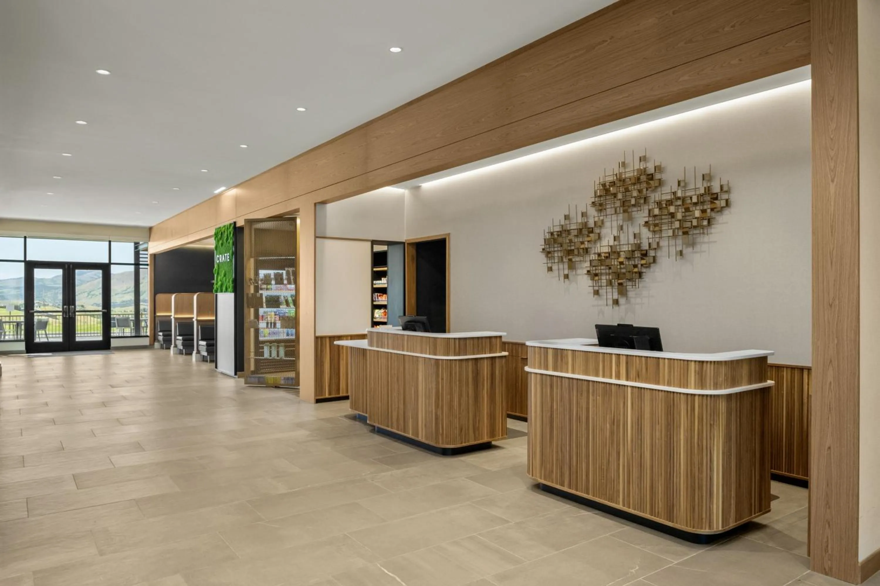 Lobby or reception in Courtyard by Marriott Pocatello