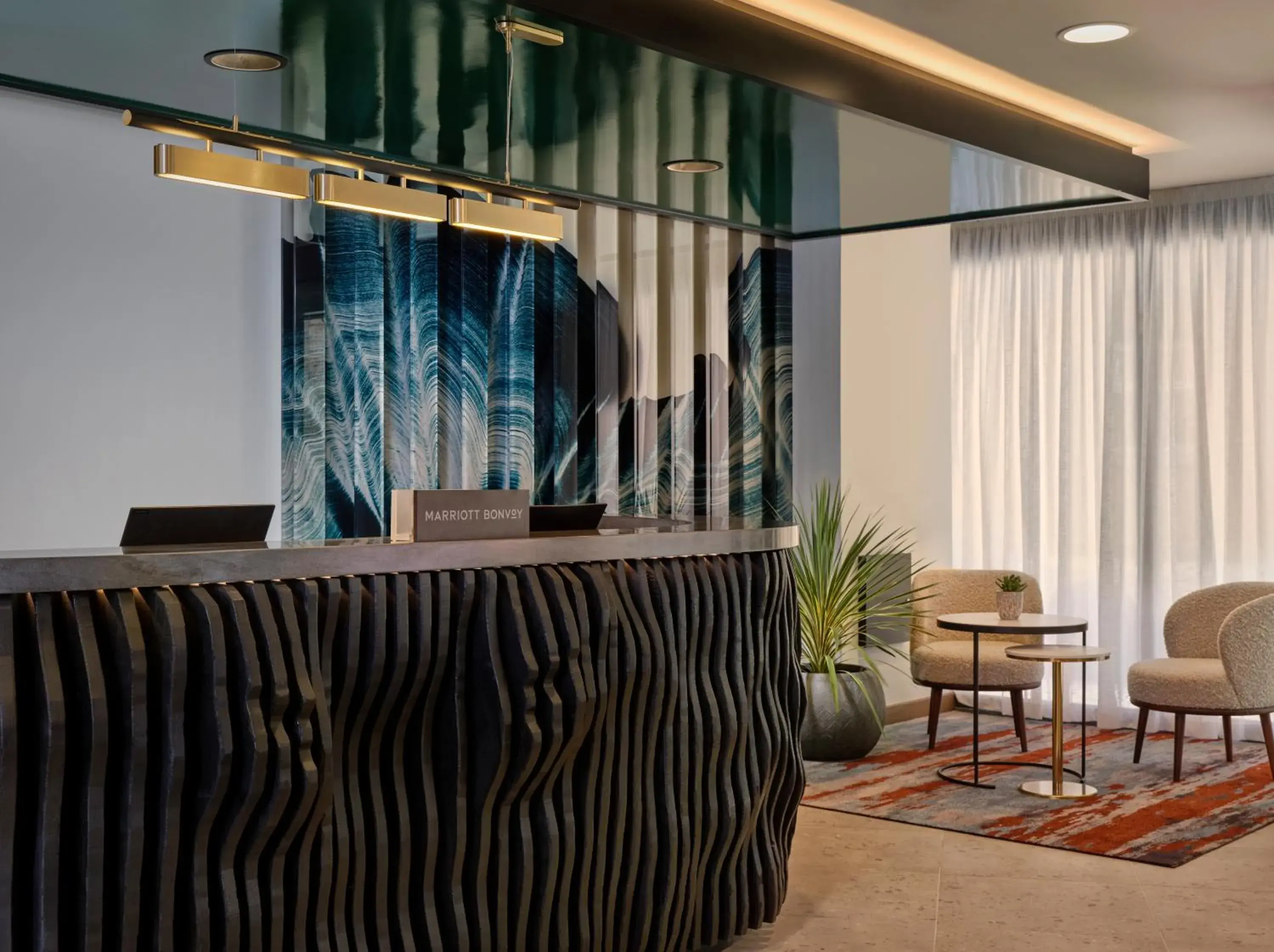 Lobby or reception in The Reach at Piccadilly, Manchester, a Tribute Portfolio Hotel Lobby or reception in The Reach at Piccadilly, Manchester, a Tribute Portfolio Hotel