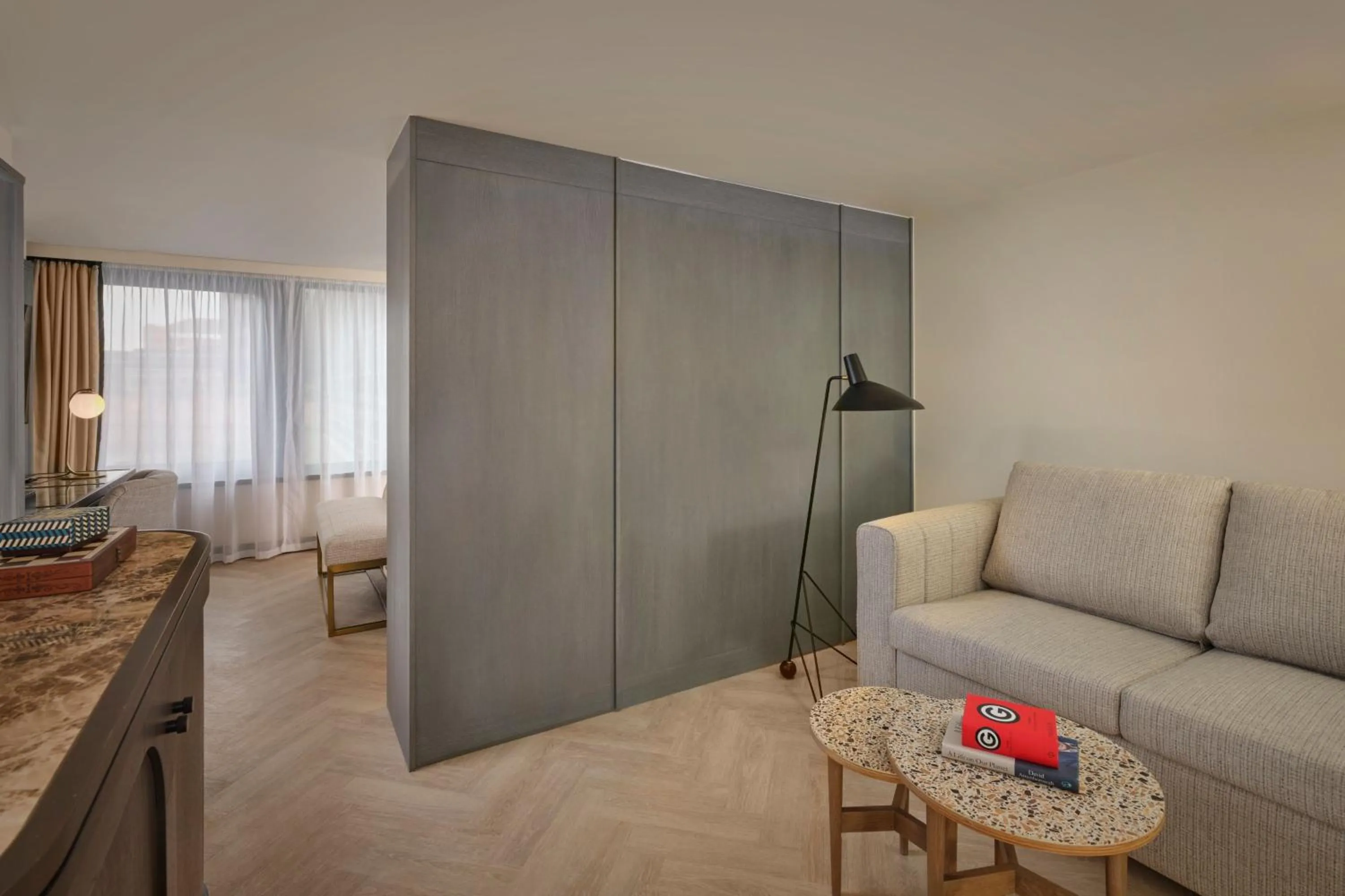 Living room in The Reach at Piccadilly, Manchester, a Tribute Portfolio Hotel