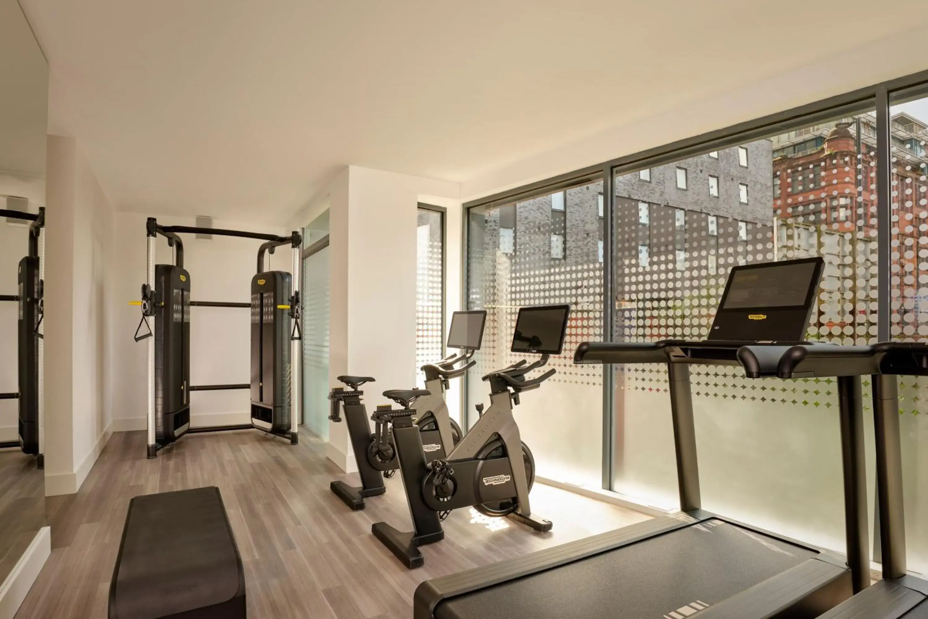 Fitness centre/facilities in The Reach at Piccadilly, Manchester, a Tribute Portfolio Hotel Fitness centre/facilities in The Reach at Piccadilly, Manchester, a Tribute Portfolio Hotel