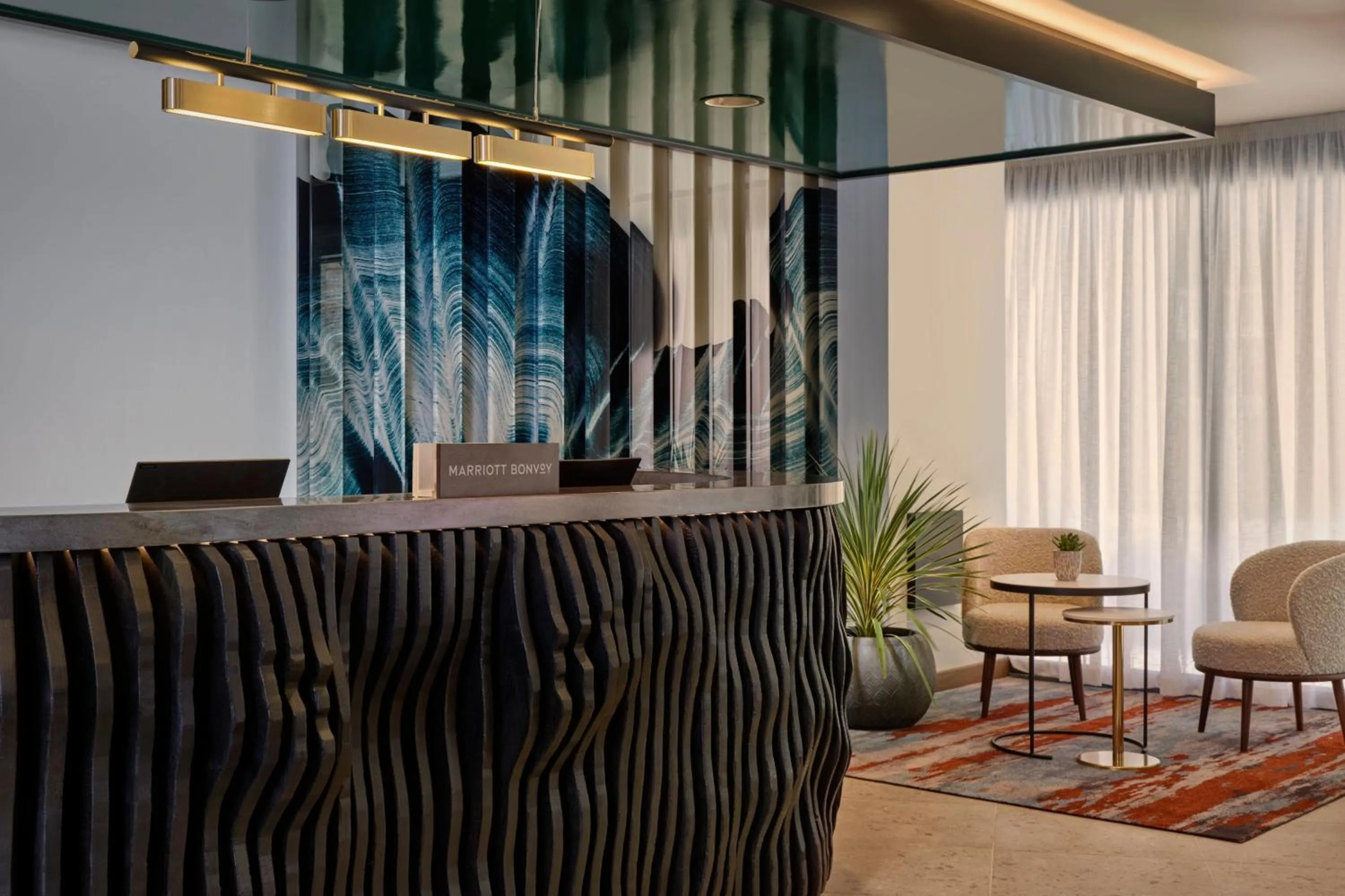 Lobby or reception in The Reach at Piccadilly, Manchester, a Tribute Portfolio Hotel