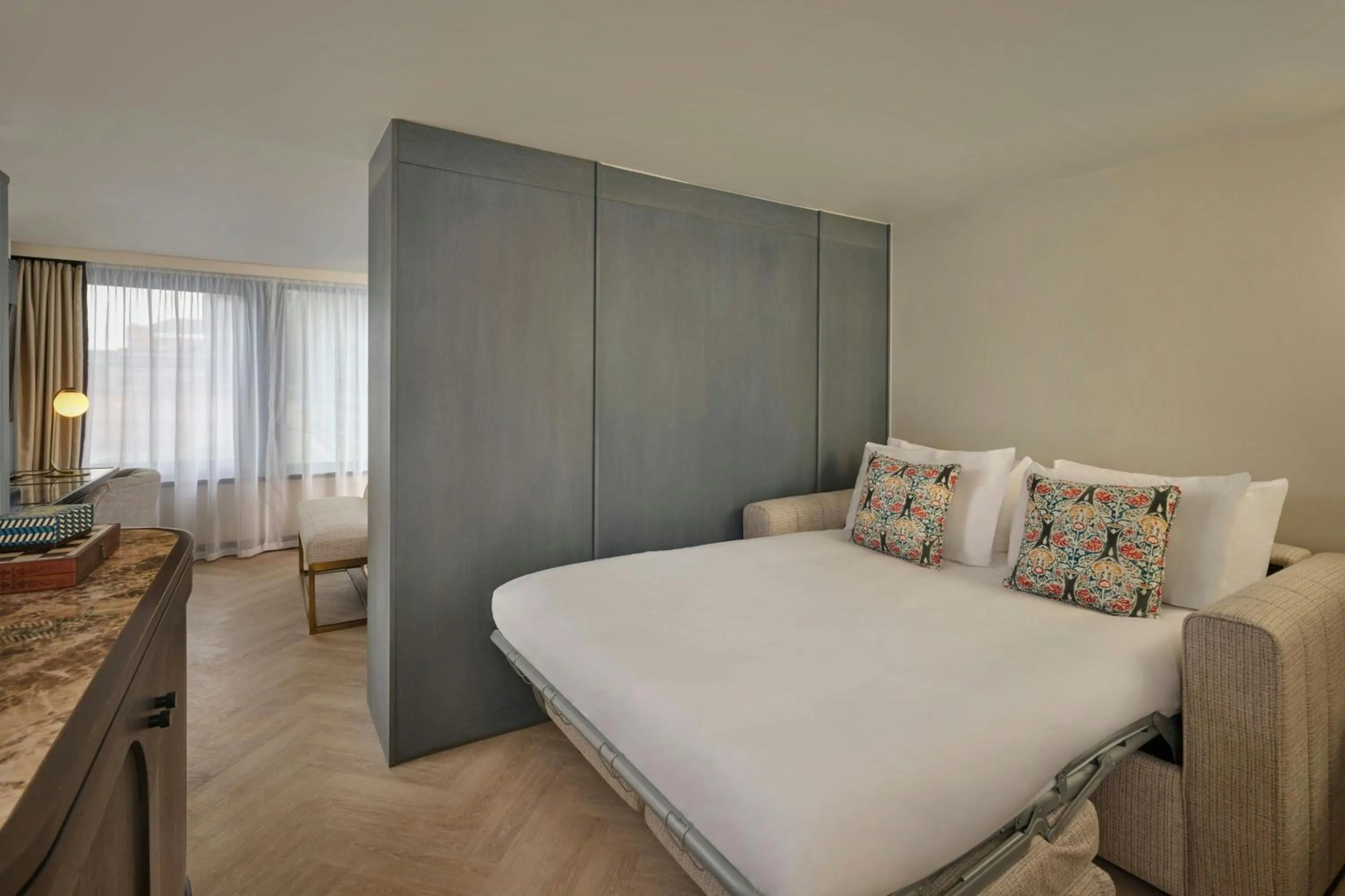 Photo of the whole room, Bed in The Reach at Piccadilly, Manchester, a Tribute Portfolio Hotel