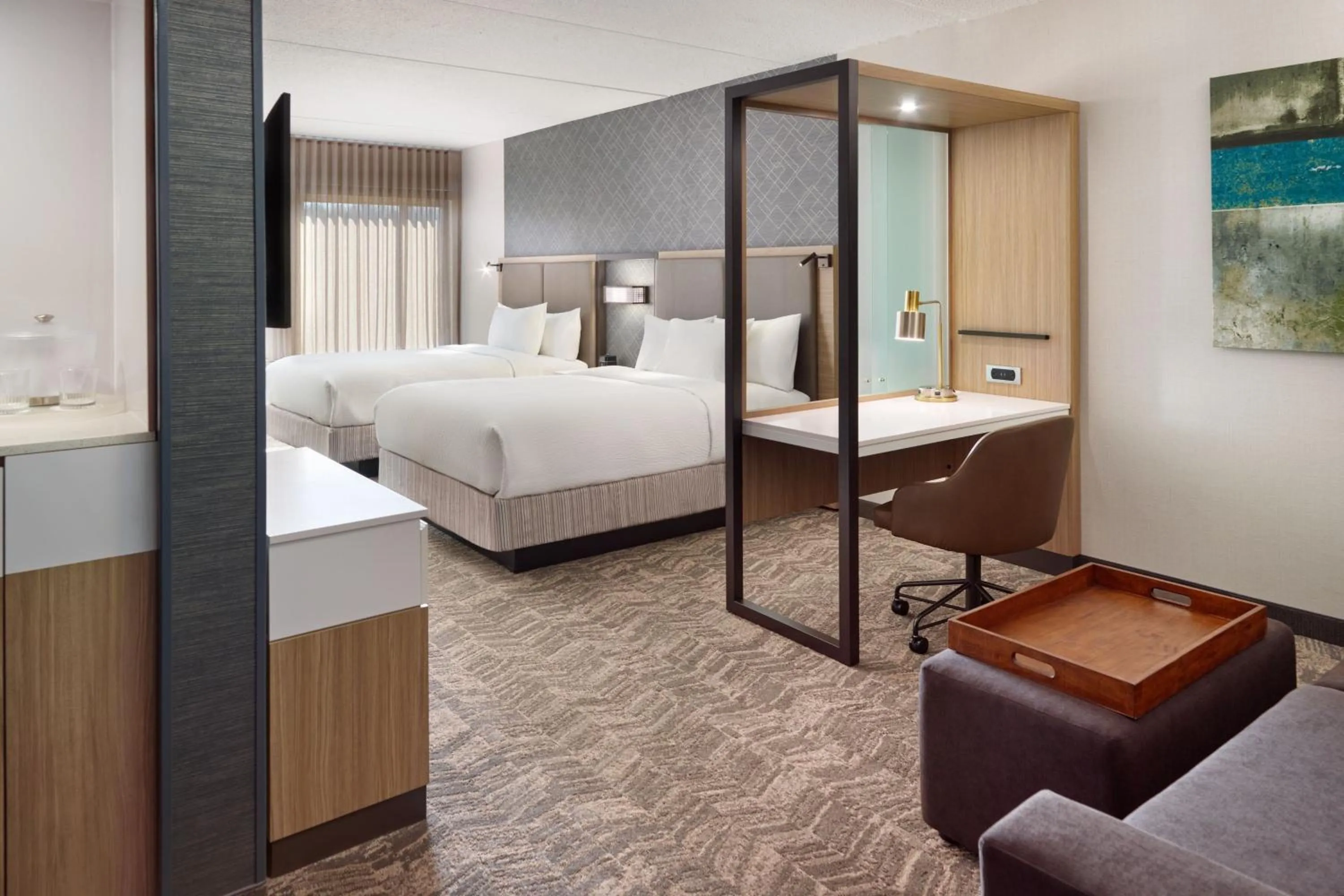 Bedroom, Bed in SpringHill Suites by Marriott Arlington TN