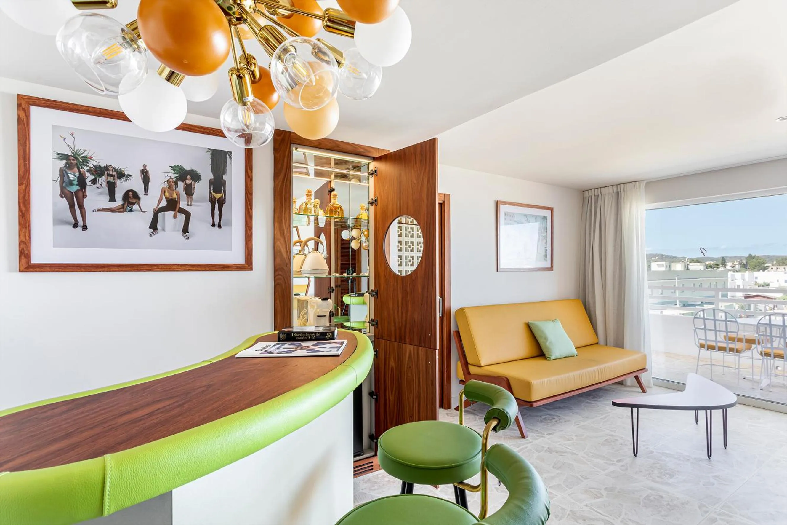 Decorative detail in Los Felices Ibiza