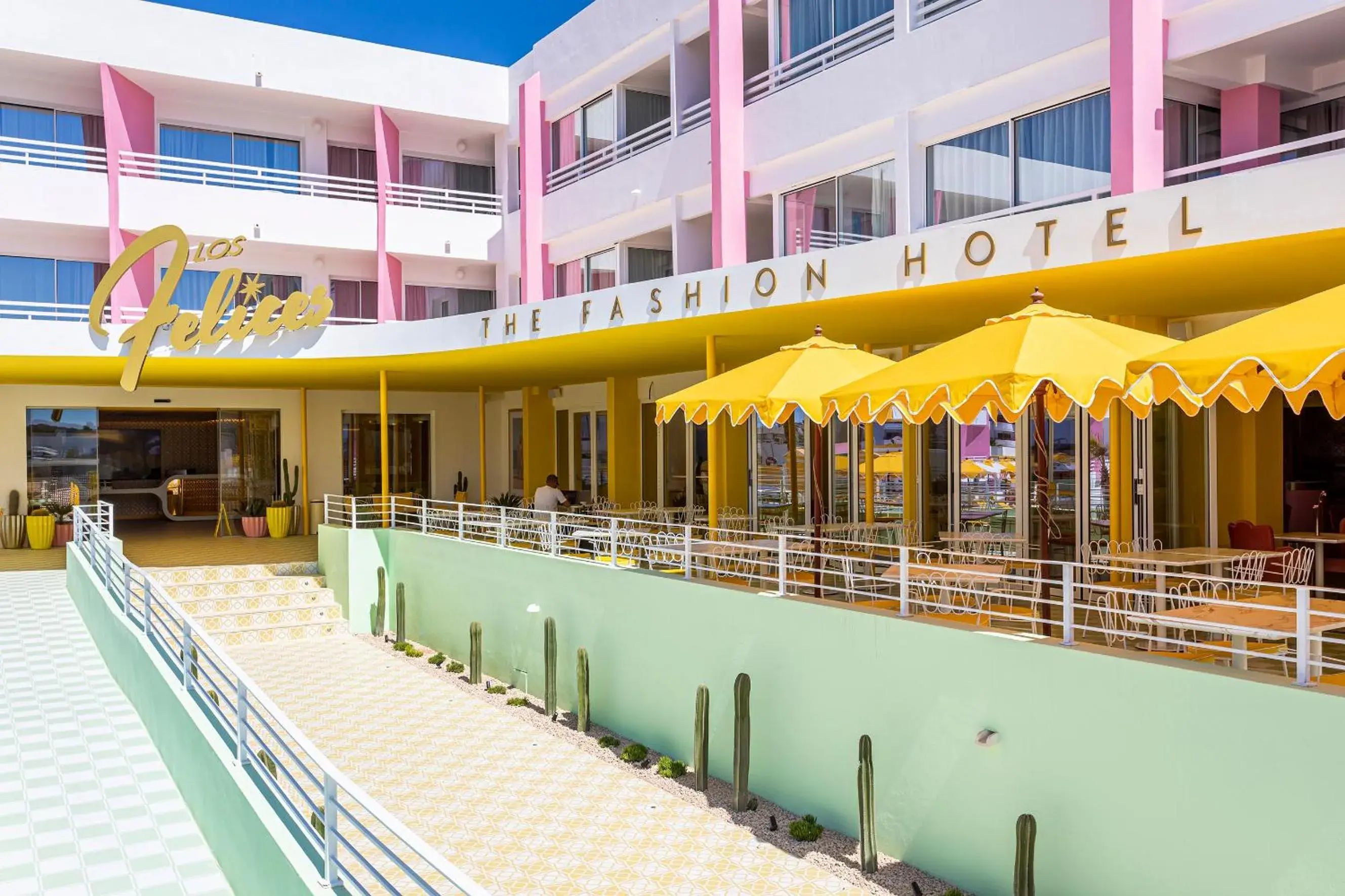 Facade/entrance in Los Felices Ibiza Facade/entrance in Los Felices Ibiza