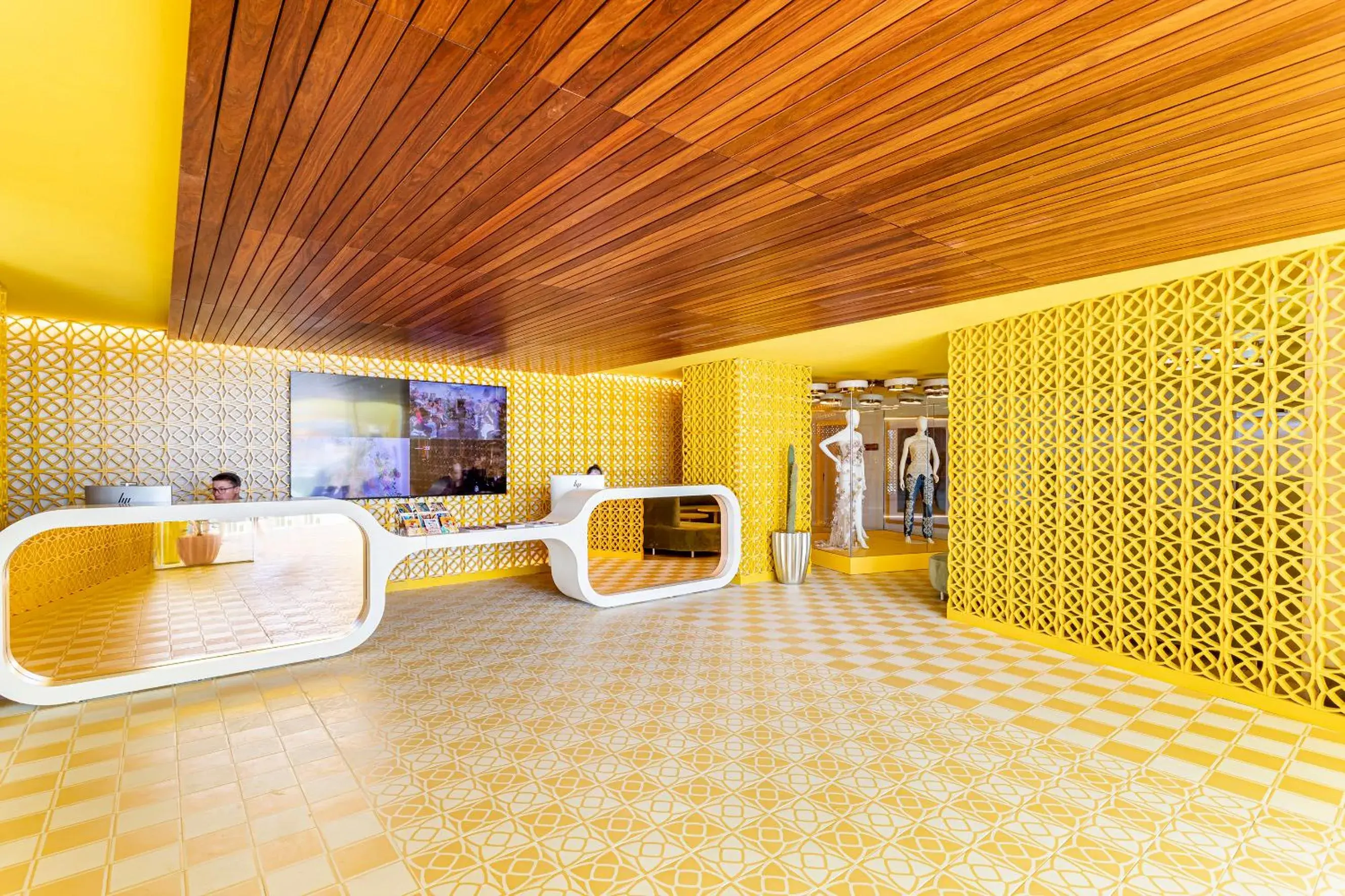 Lobby or reception, Bed in Los Felices Ibiza Lobby or reception, Bed in Los Felices Ibiza