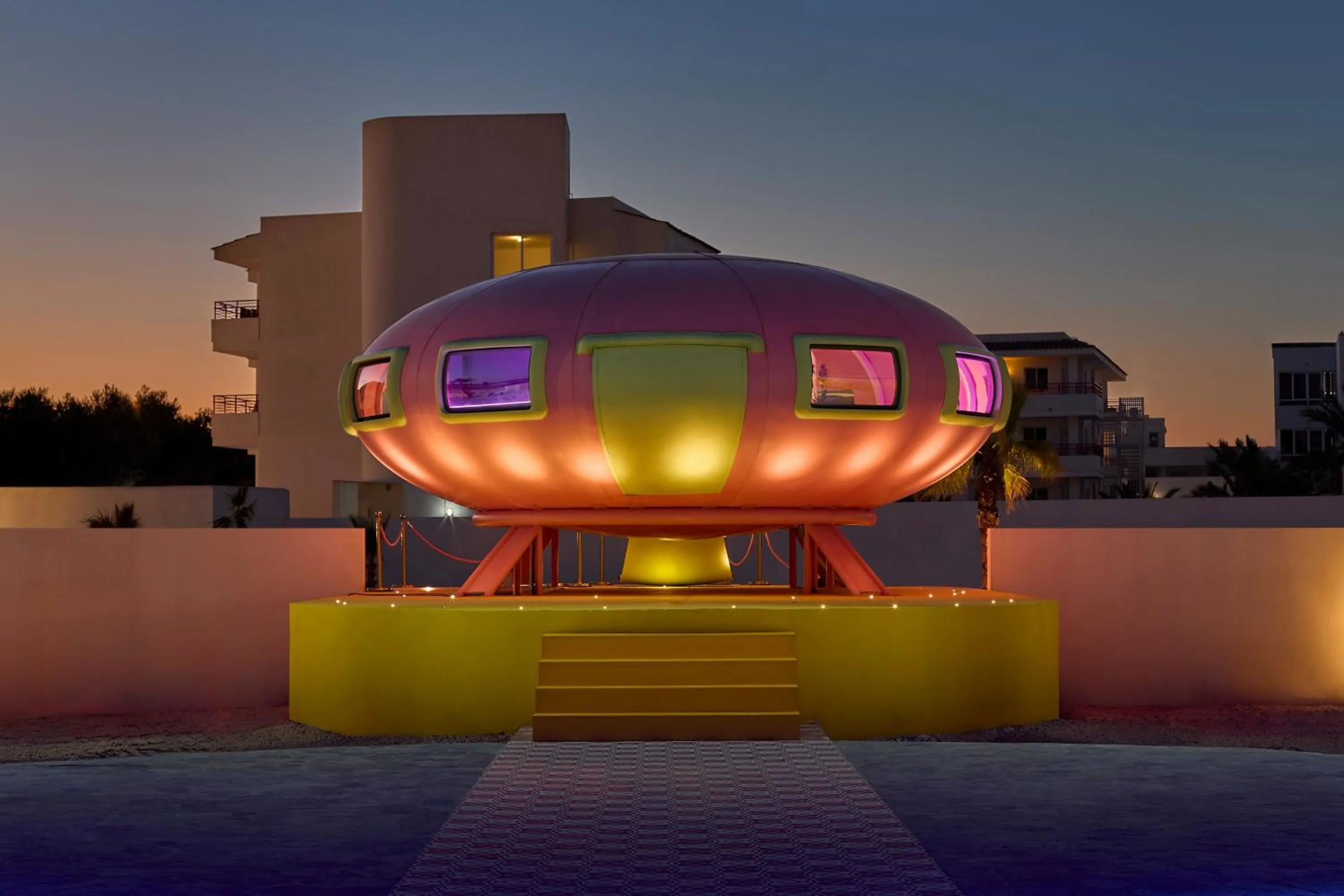 Night in Los Felices Ibiza