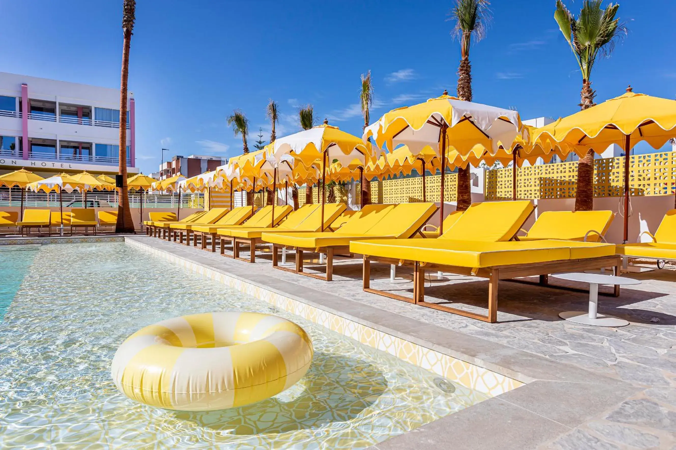 Swimming pool in Los Felices Ibiza Swimming pool in Los Felices Ibiza