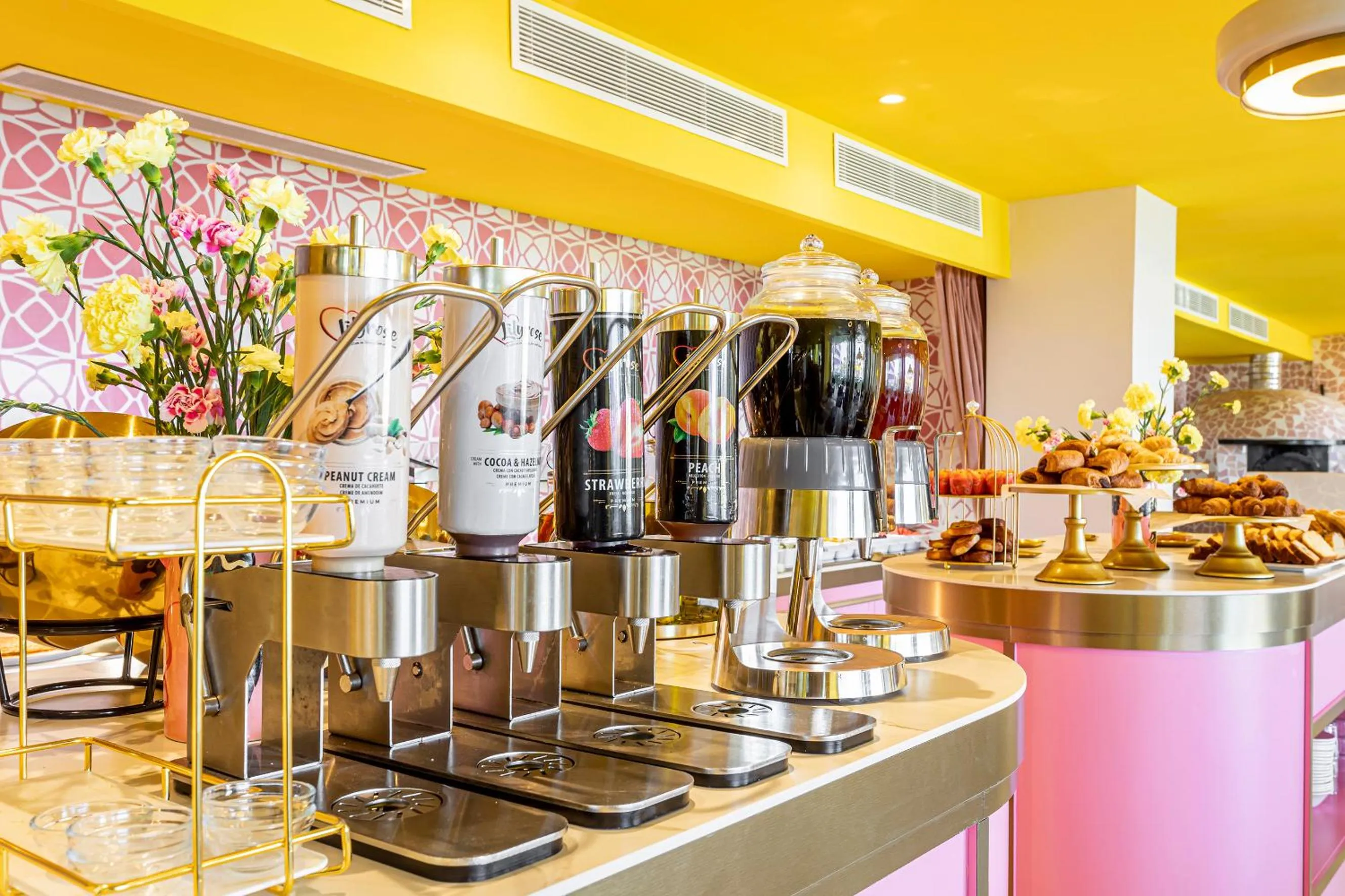 Buffet breakfast in Los Felices Ibiza