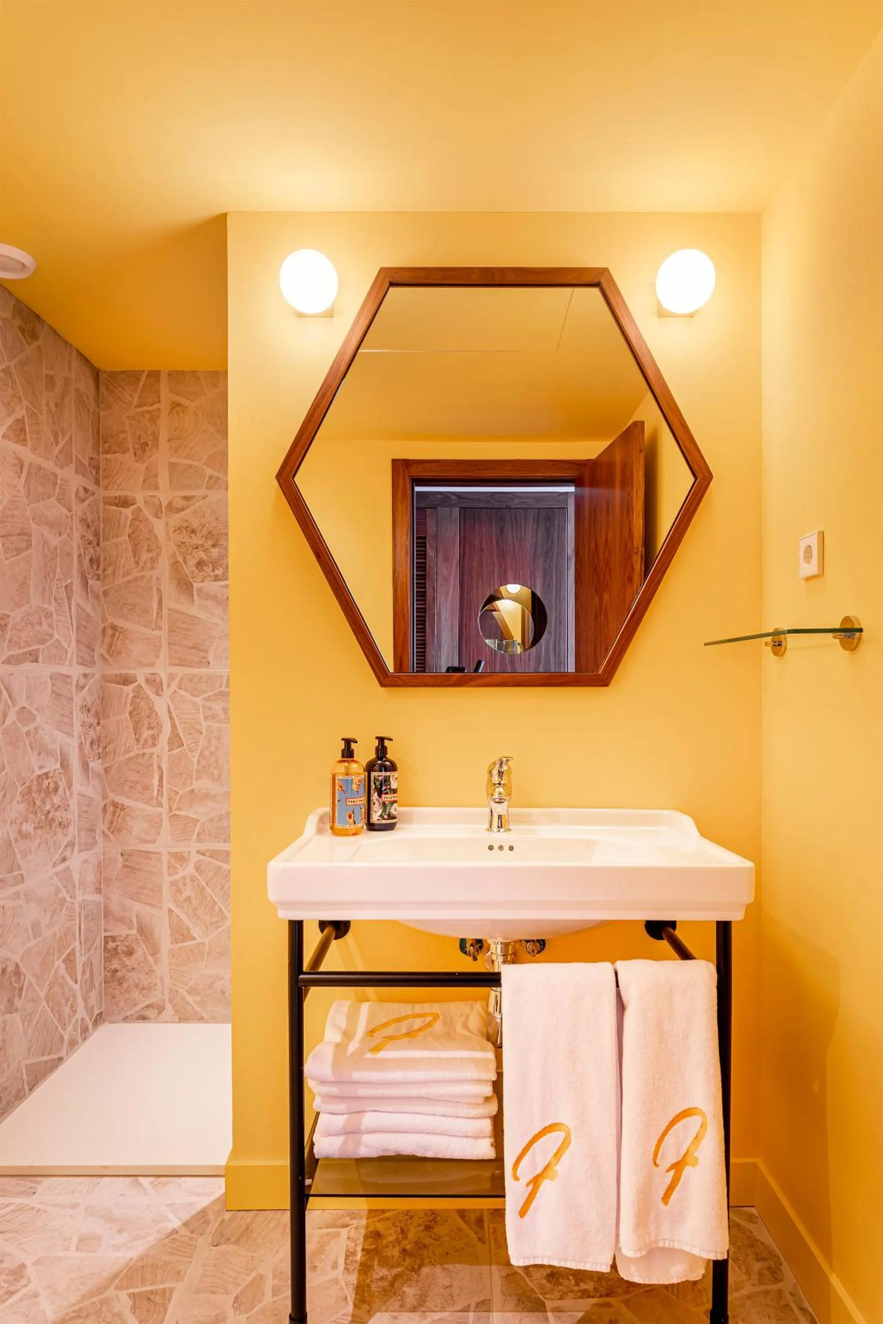 Shower in Los Felices Ibiza