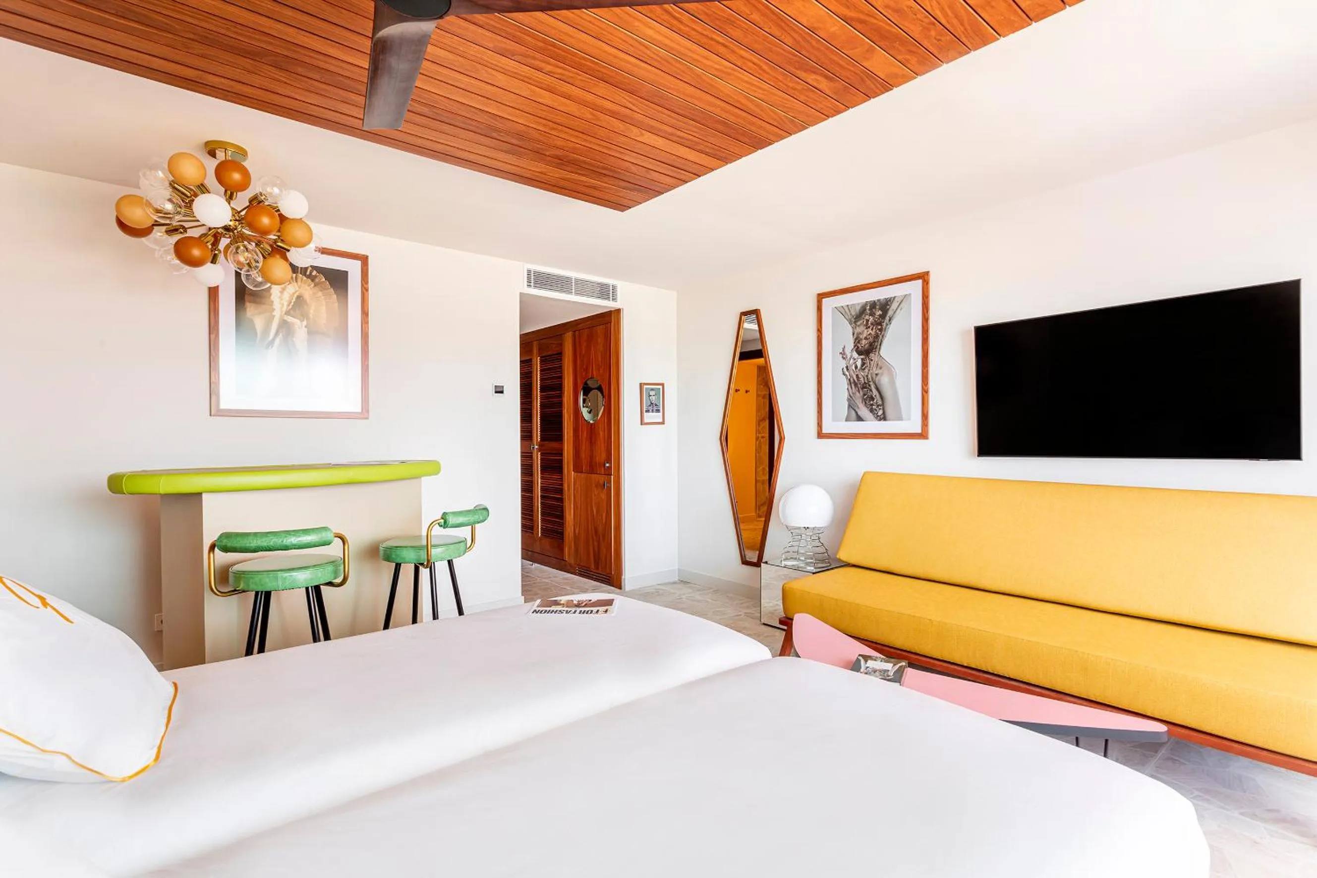 Photo of the whole room, Bed in Los Felices Ibiza