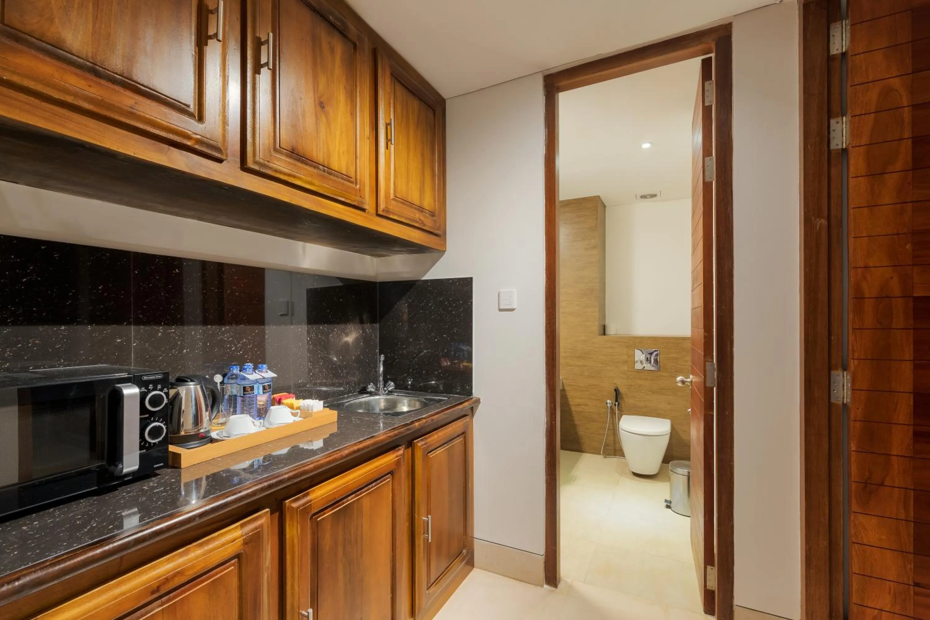 Kitchen or kitchenette in Amaya Beach Passikudah