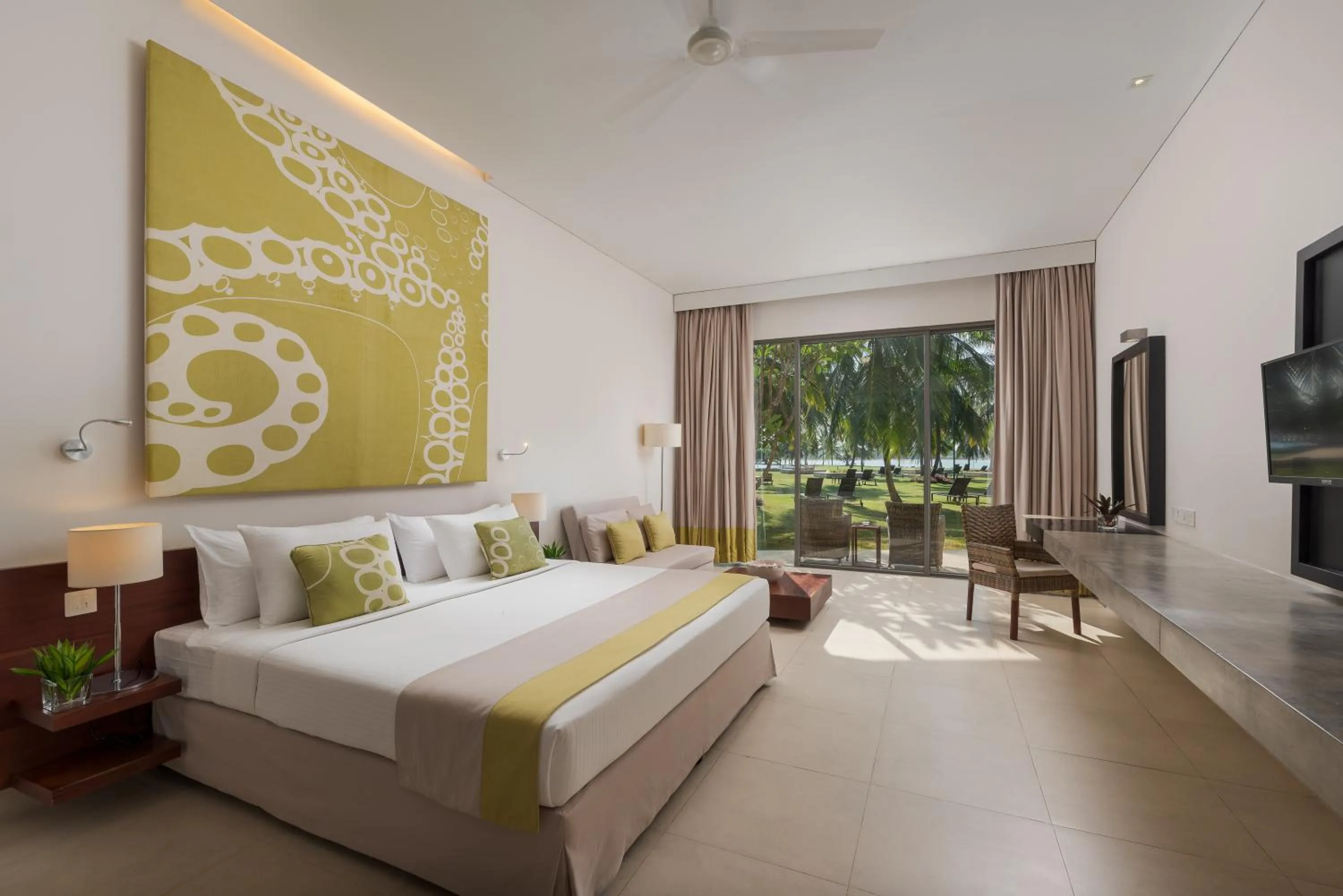 Bedroom, Bed in Amaya Beach Passikudah