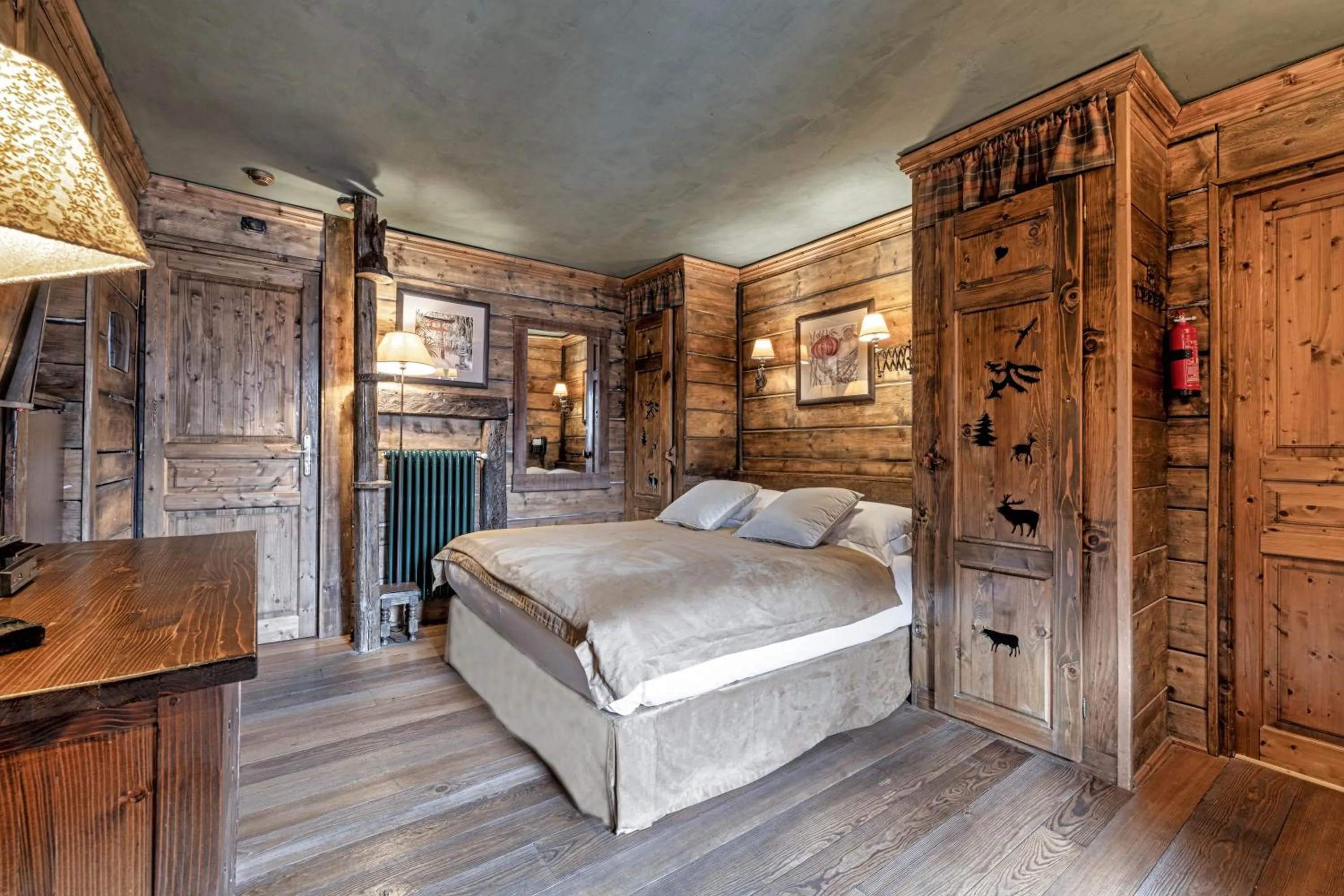 Bed in Chalet BRAGARD-Boutique Chalet & SPA