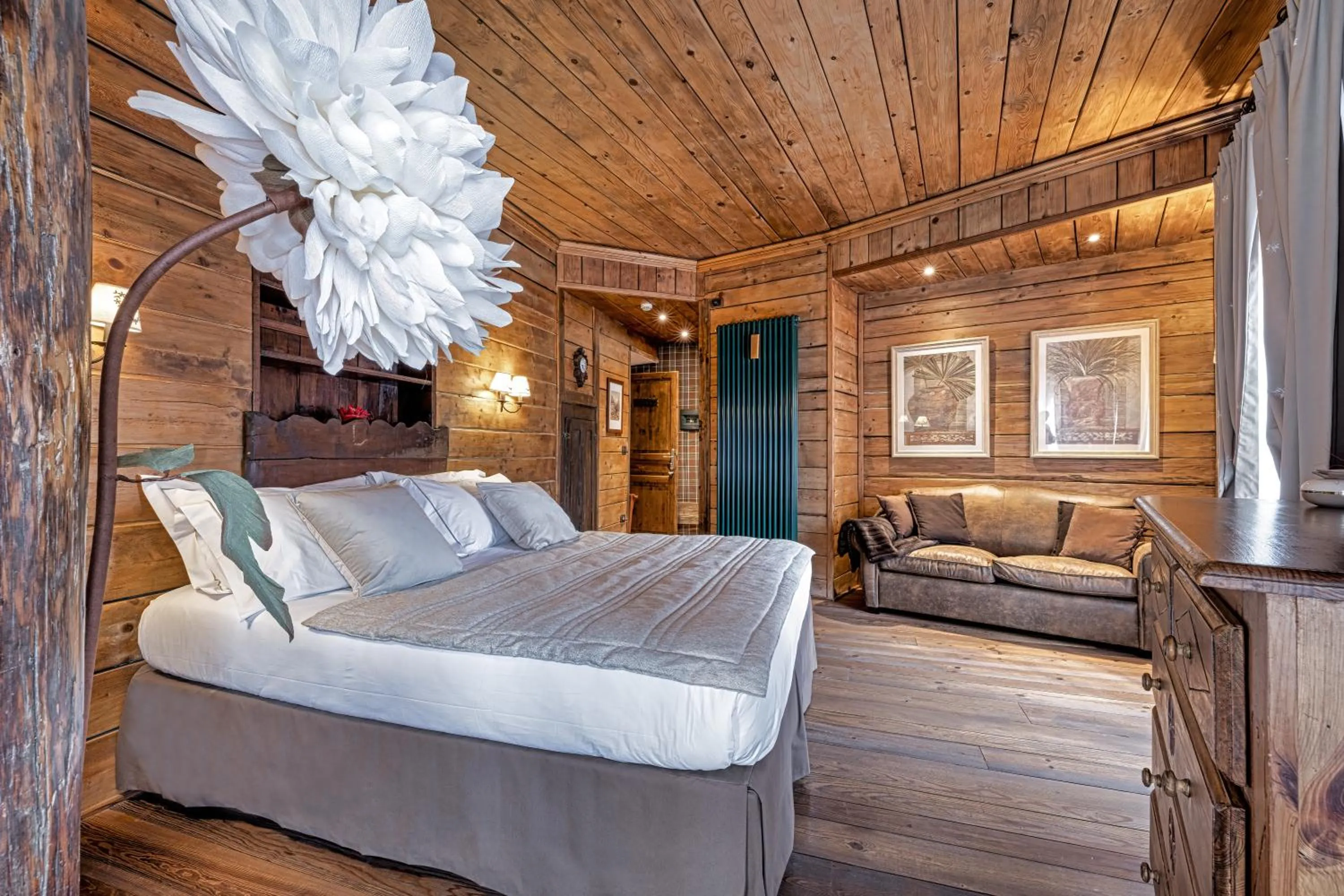 Bed in Chalet BRAGARD-Boutique Chalet & SPA