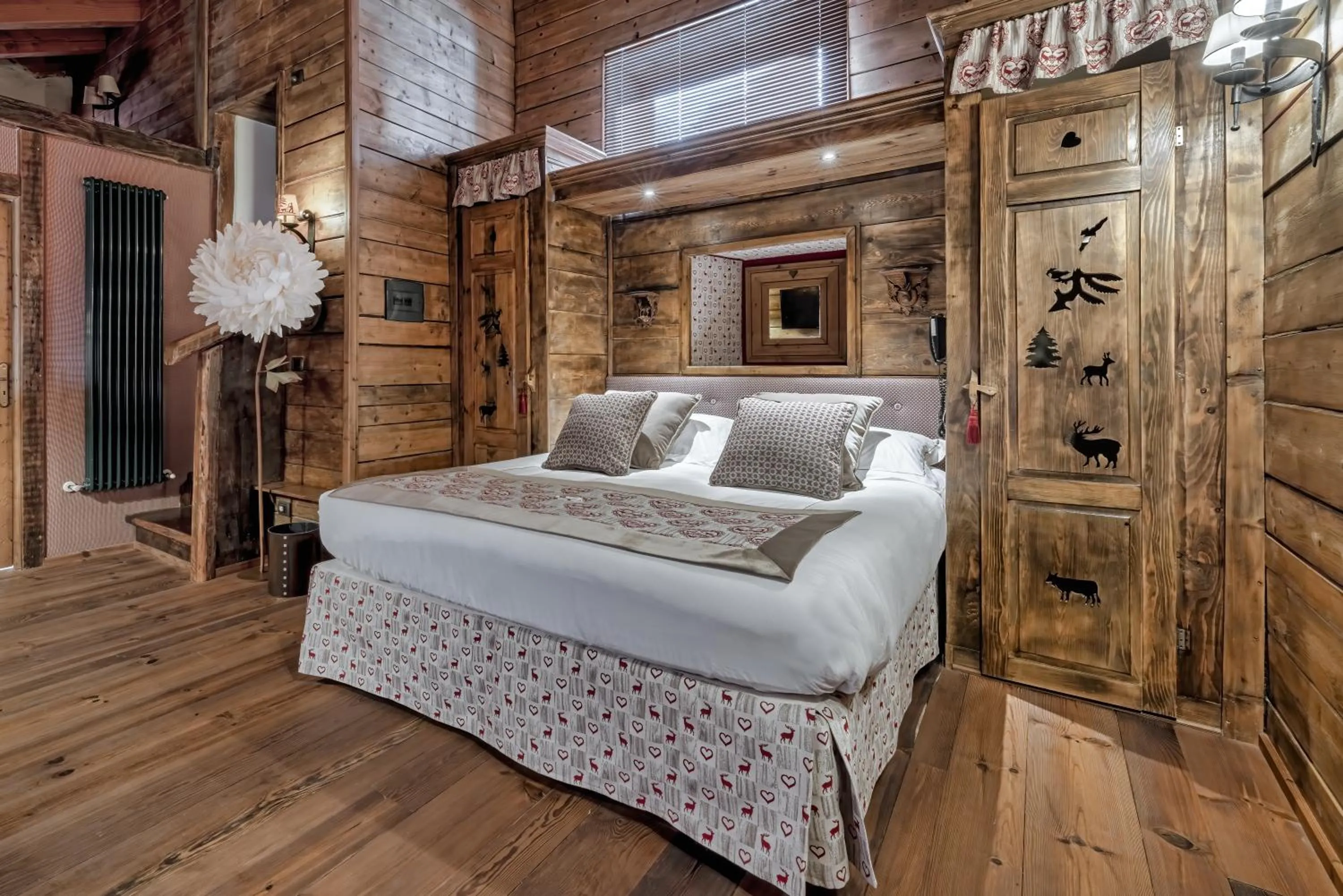 Bed in Chalet BRAGARD-Boutique Chalet & SPA