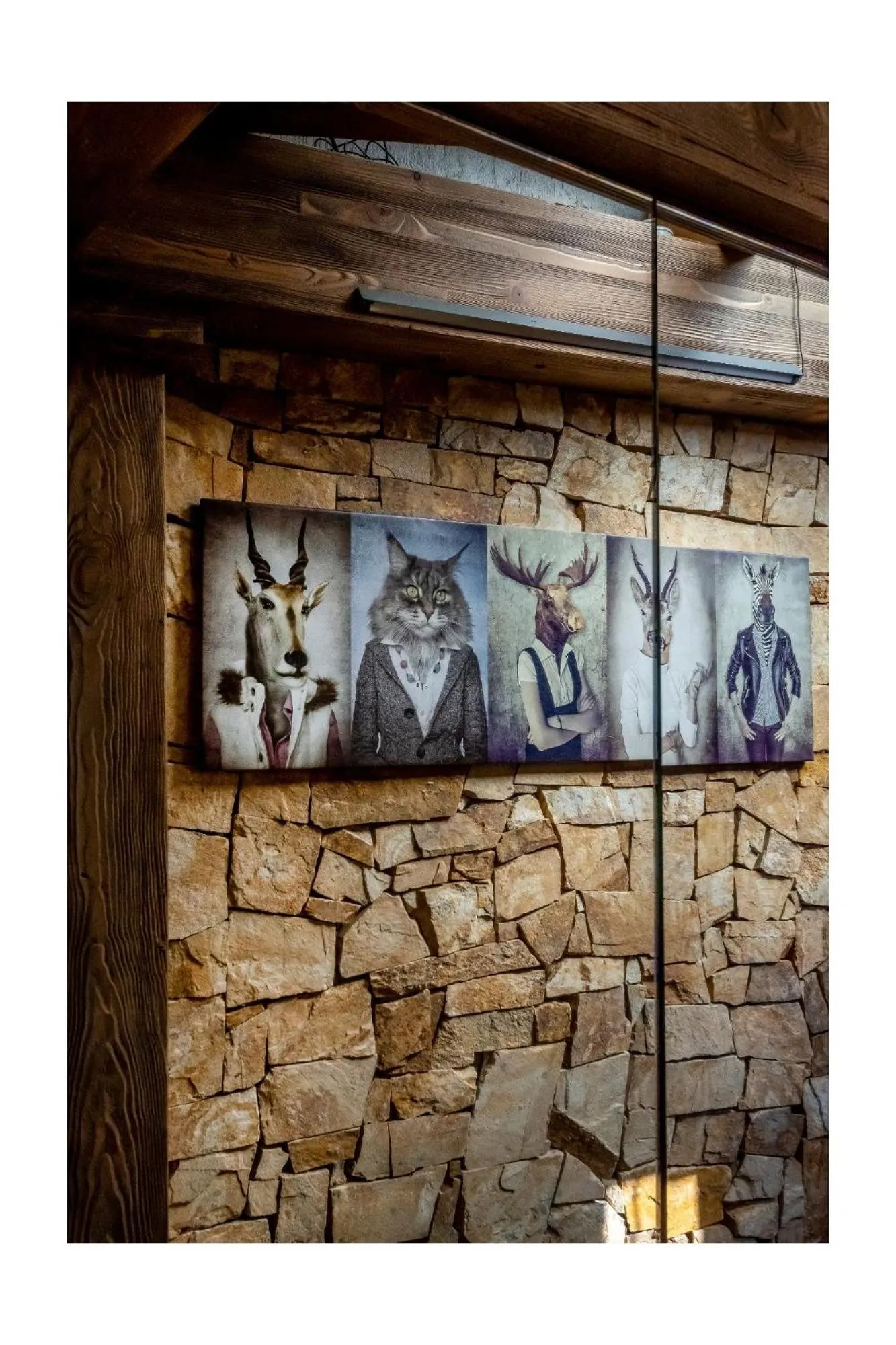 Decorative detail in Chalet BRAGARD-Boutique Chalet & SPA
