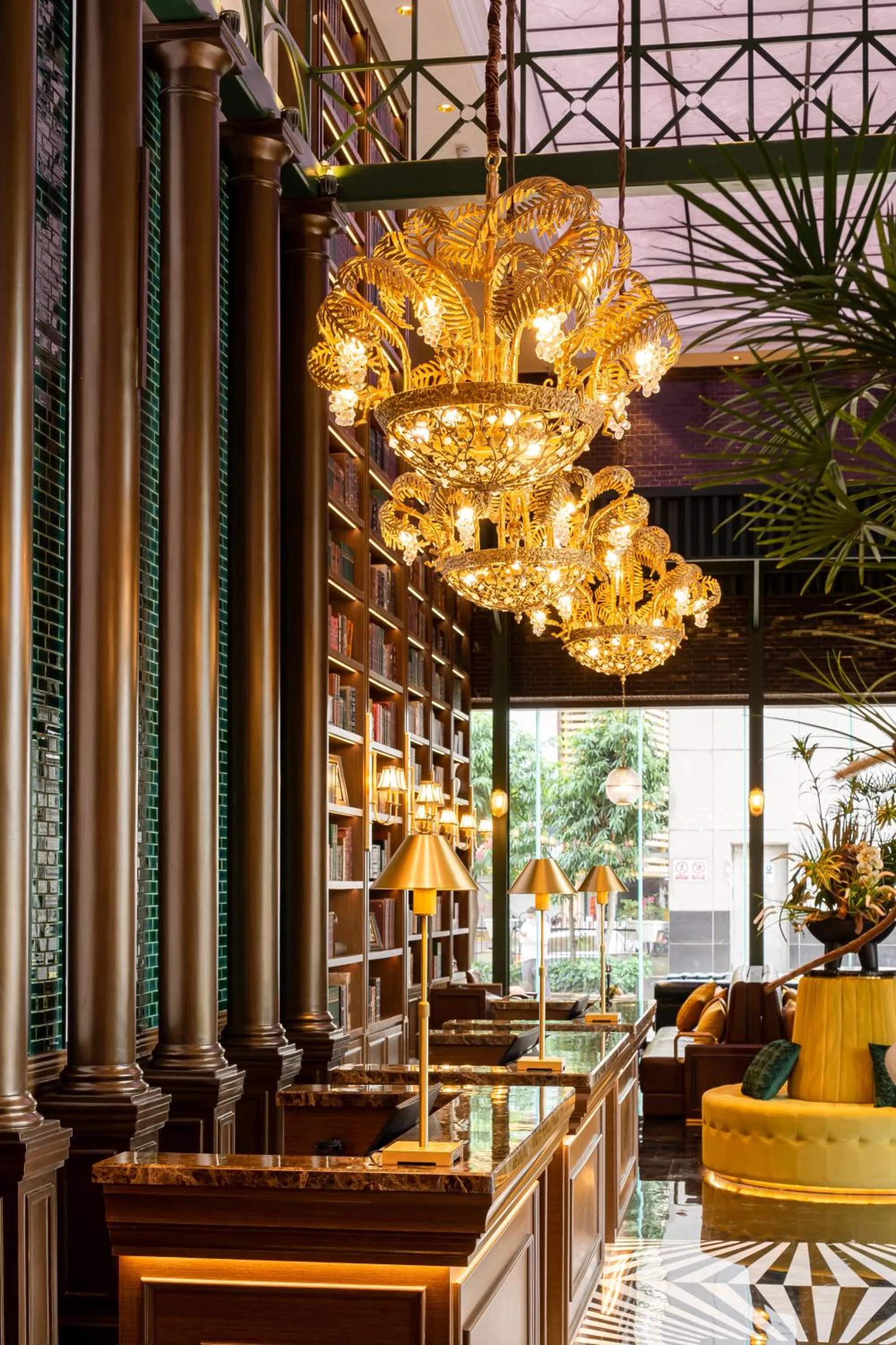 Lobby or reception in ELITE International Hotel Taikoo Hui Plaza Gangding Metro Station Branch
