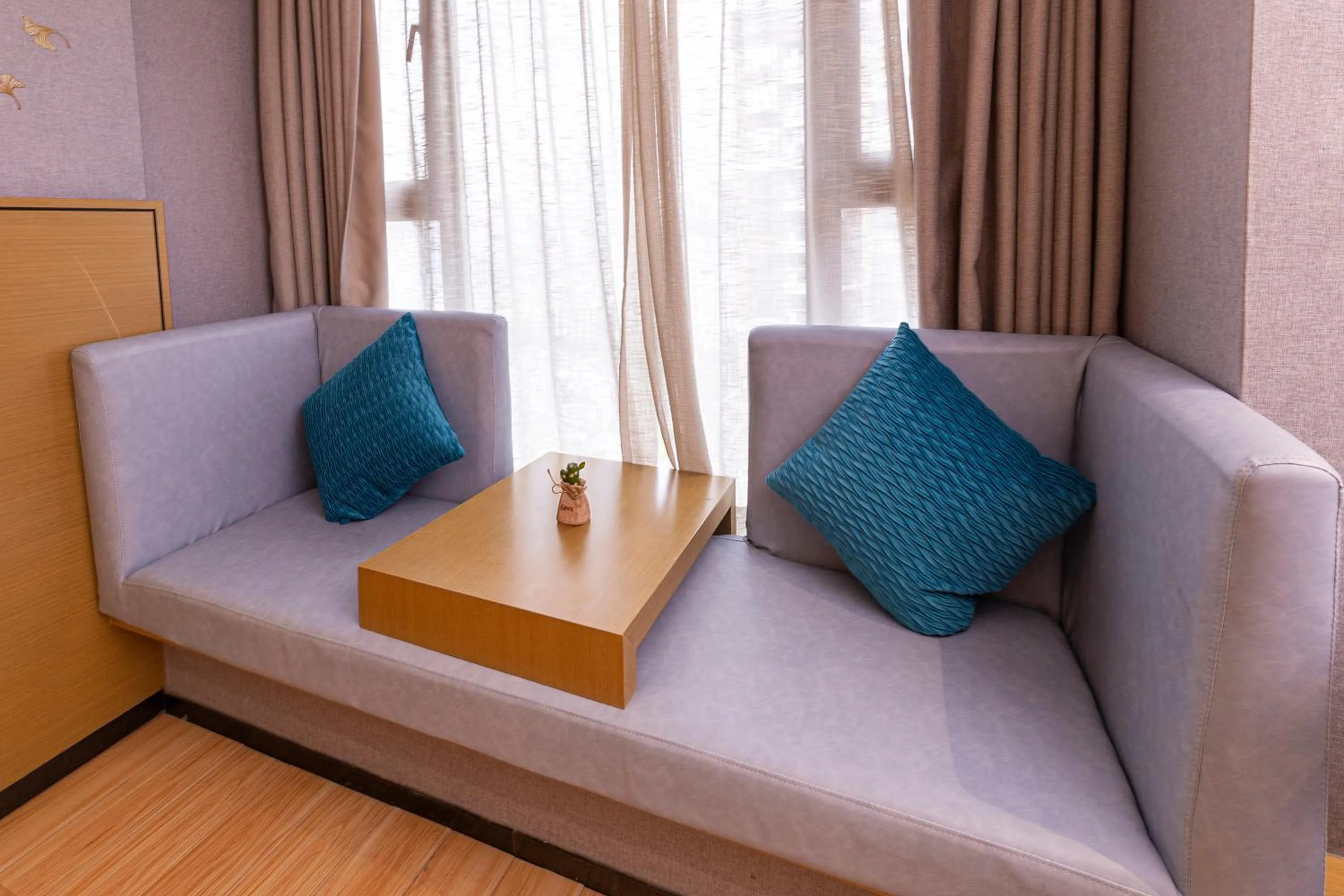 Living room in Orange Tree International Hotel Zhujiang New Town Huacheng Sqaure Branch