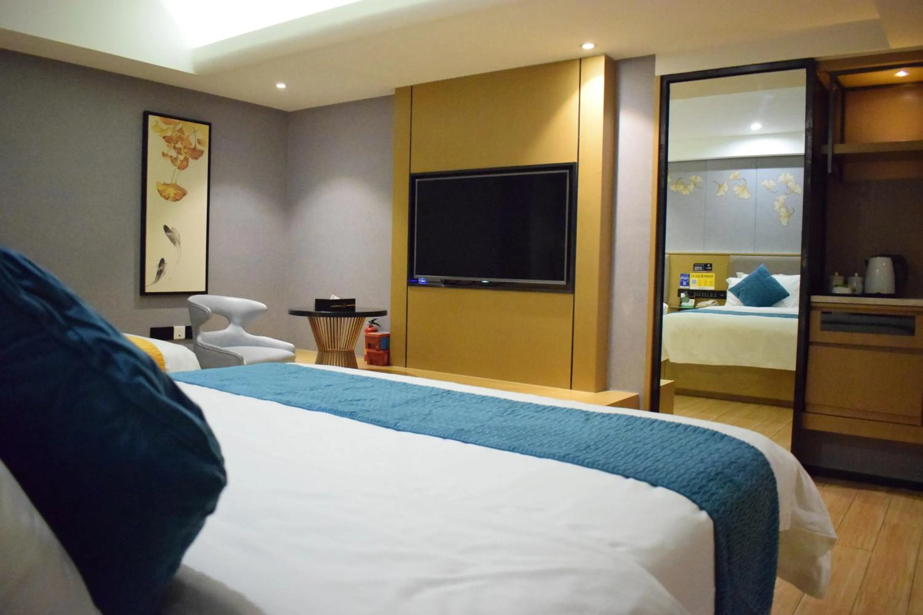 Bed in Orange Tree International Hotel Zhujiang New Town Huacheng Sqaure Branch