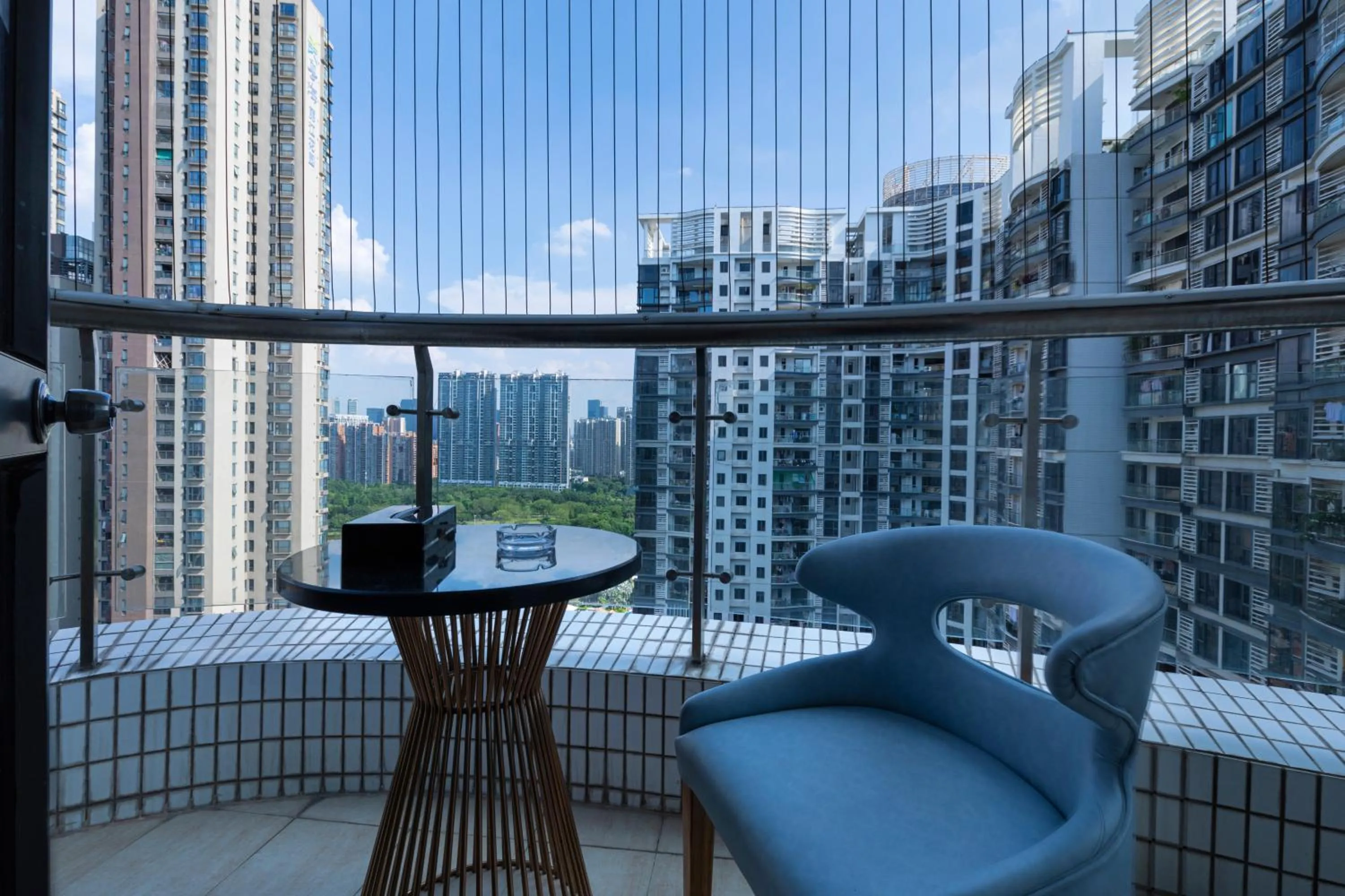 Balcony/Terrace in Orange Tree International Hotel Zhujiang New Town Huacheng Sqaure Branch