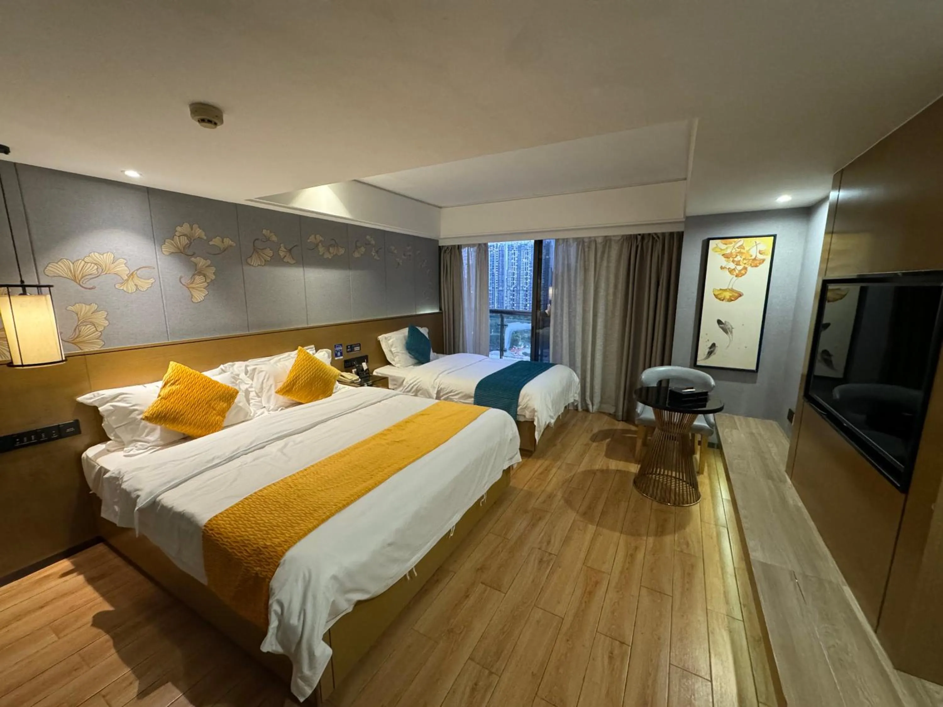 Bed in Orange Tree International Hotel Zhujiang New Town Huacheng Sqaure Branch