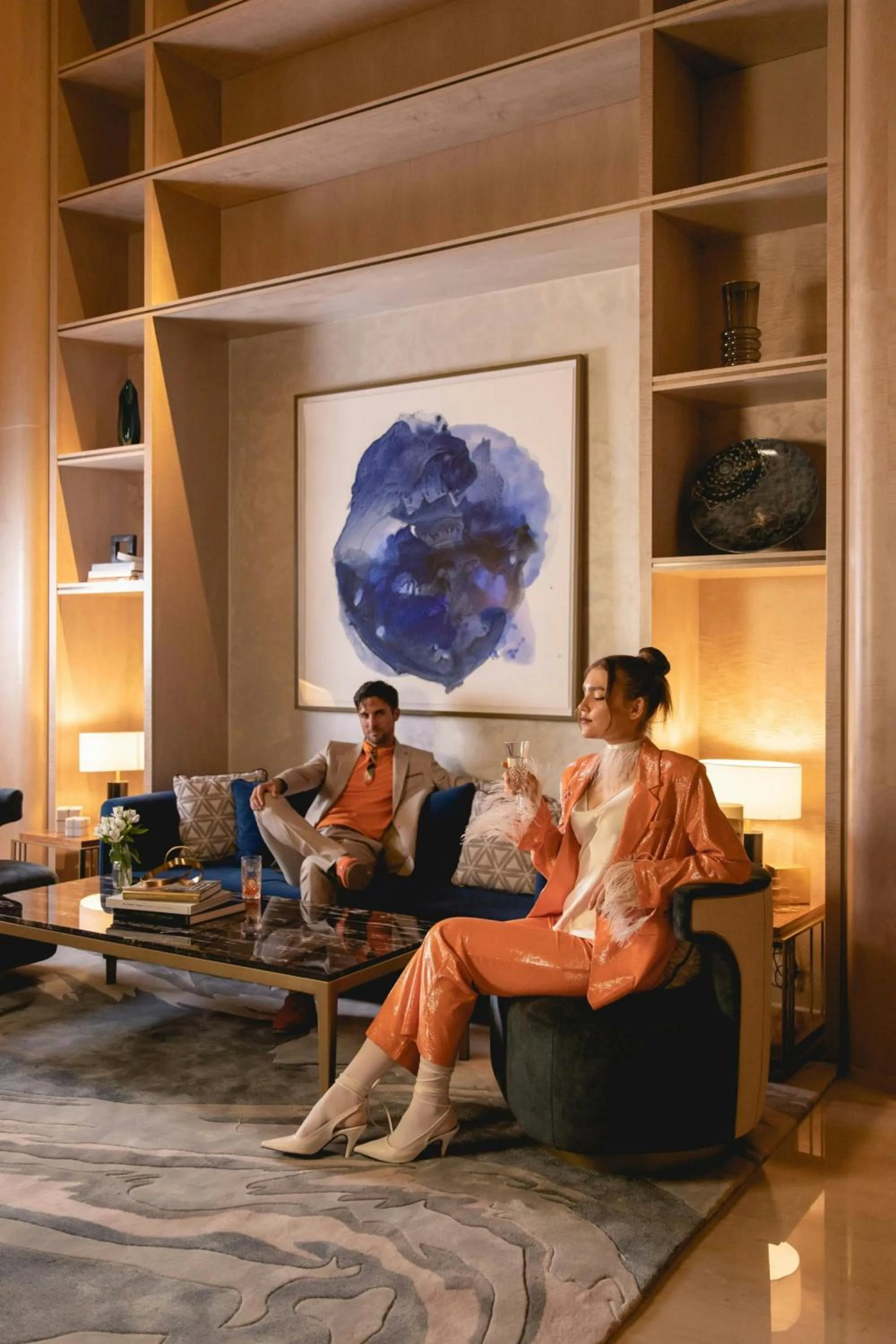 Lounge or bar in The St. Regis Riyadh