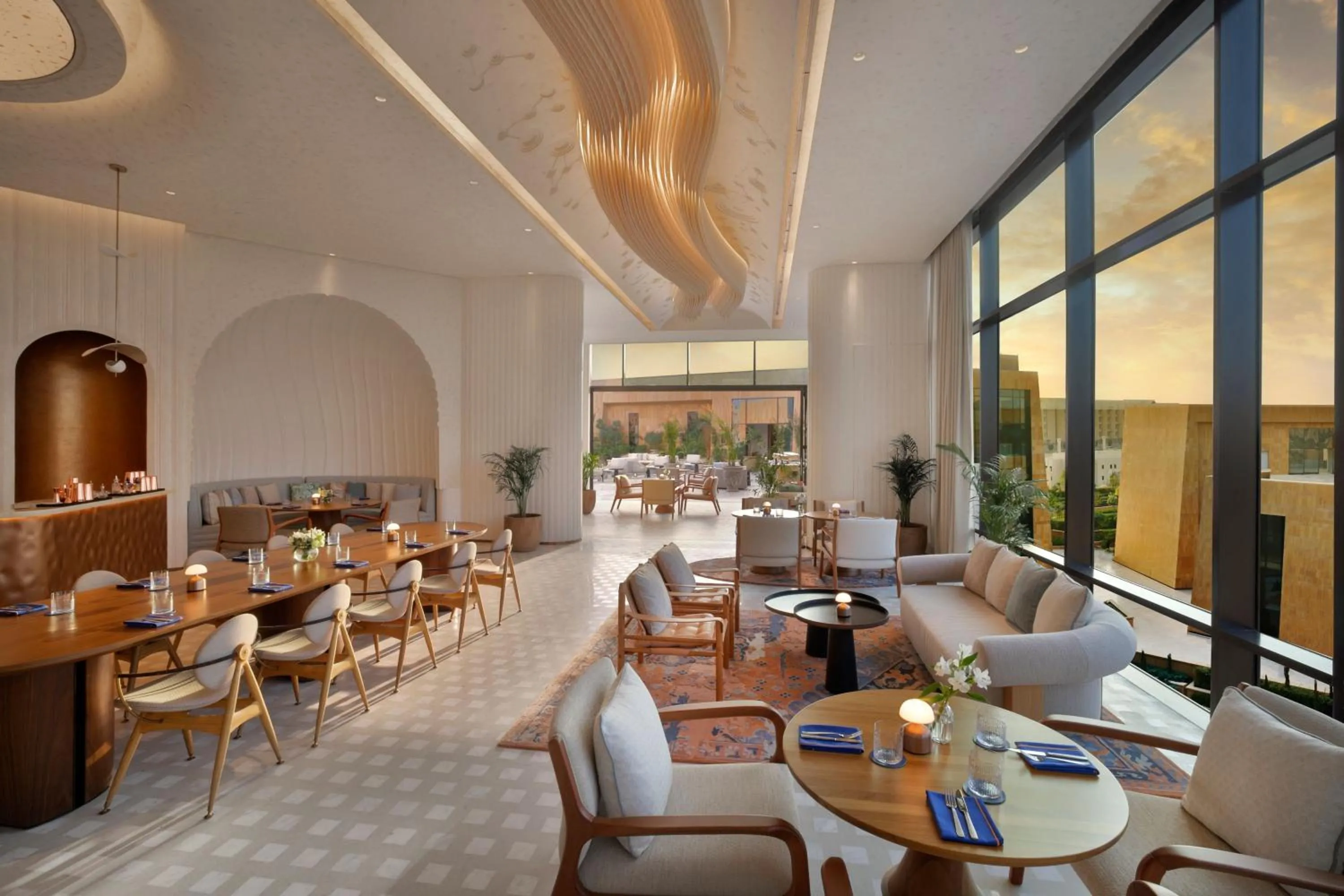 Lounge or bar in The St. Regis Riyadh