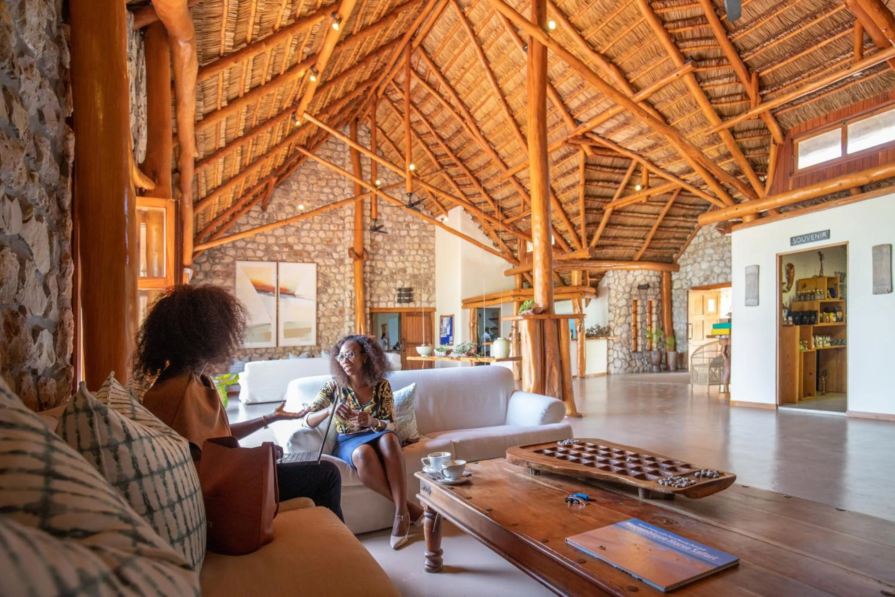 Living room in Bahia Mar Boutique Hotel