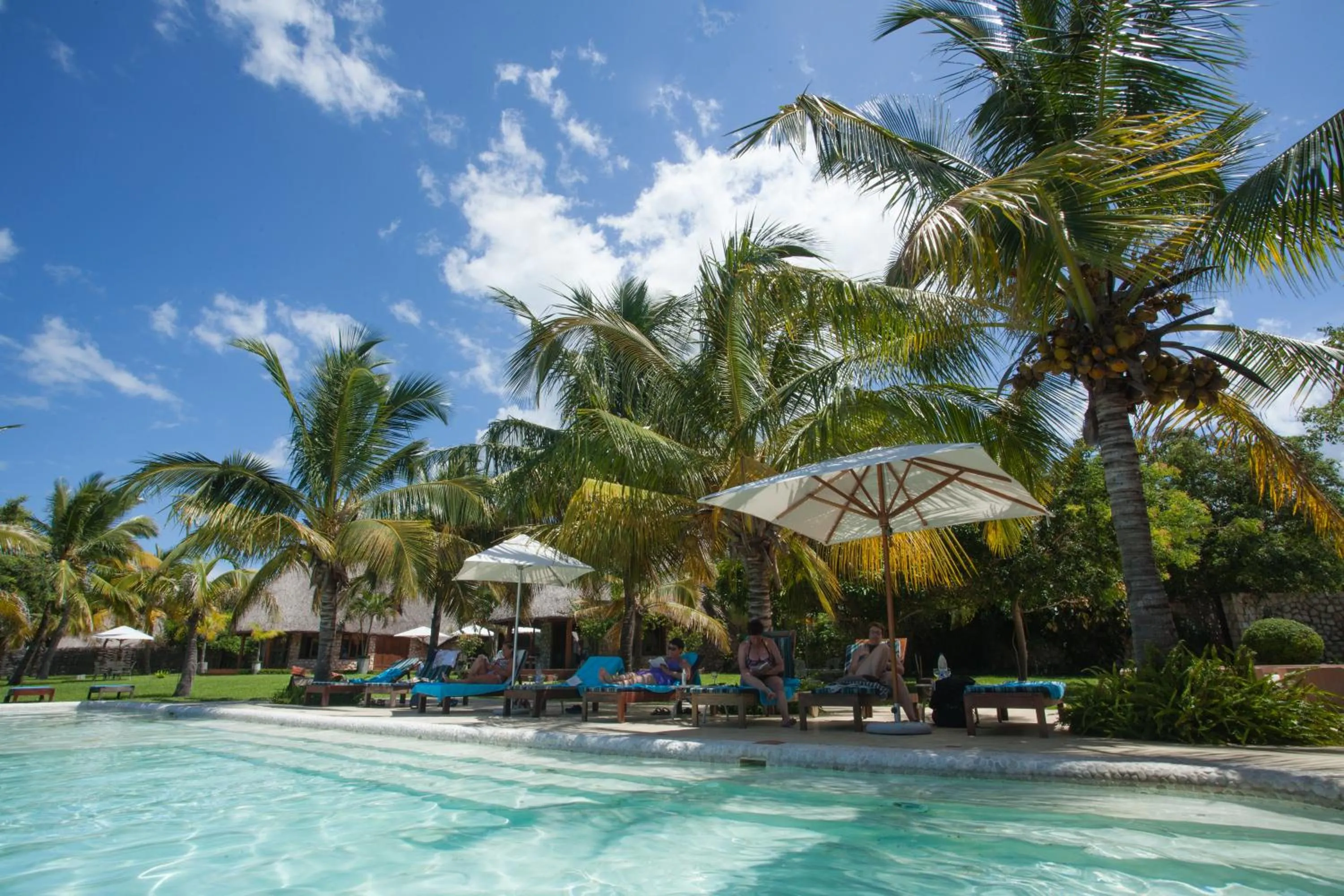 Pool view in Bahia Mar Boutique Hotel