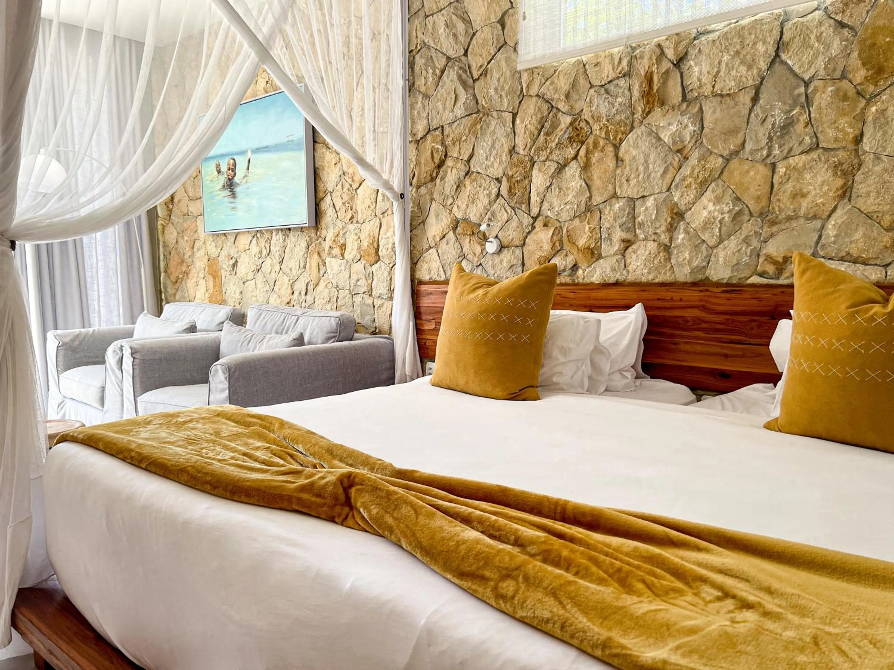 Garden, Bed in Bahia Mar Boutique Hotel