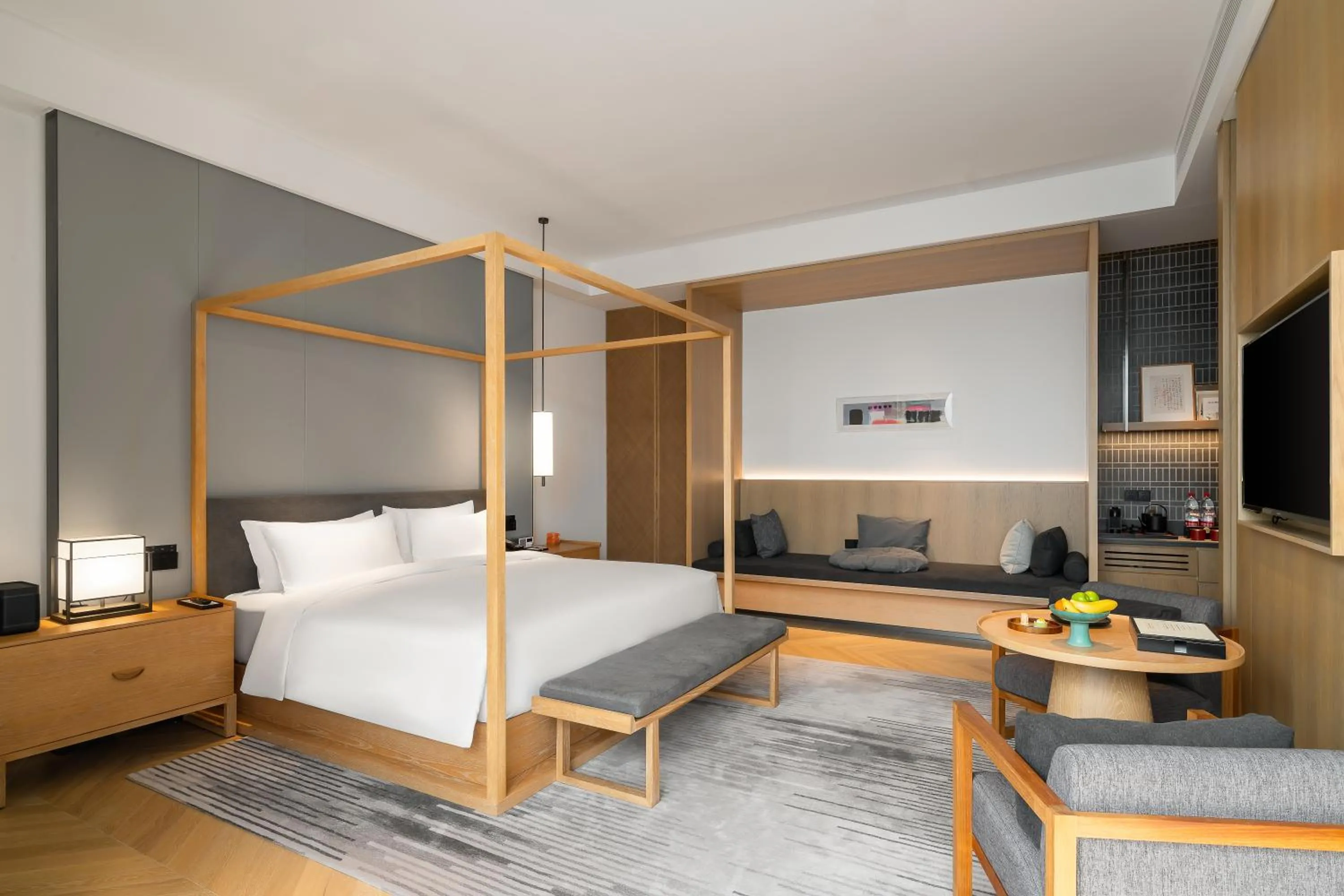 Bedroom, Bed in POKKEI Hotel Shaoxing