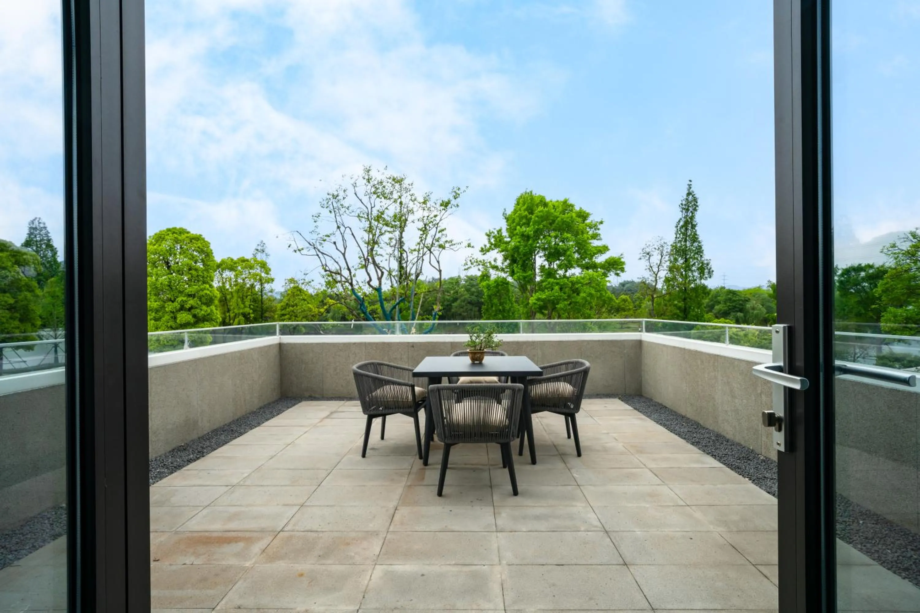 Balcony/Terrace in POKKEI Hotel Shaoxing
