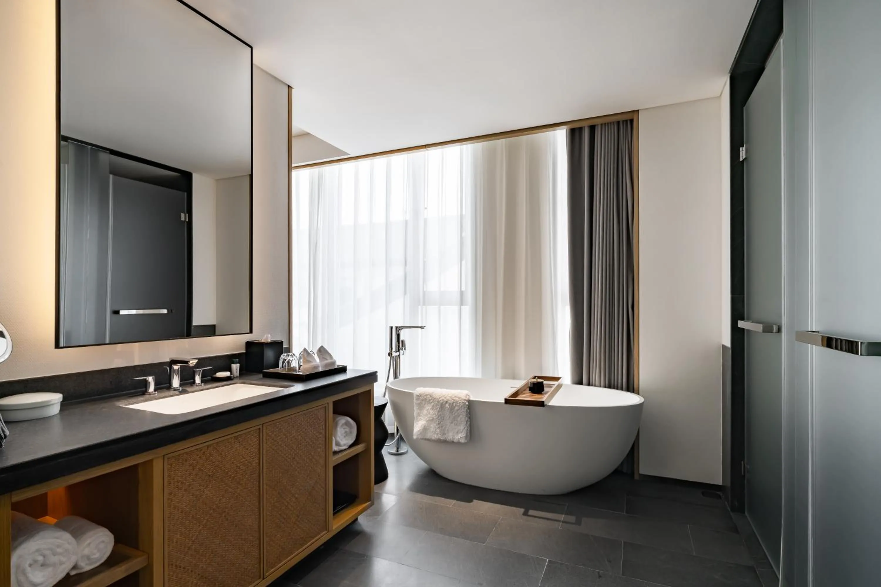 Bathroom in POKKEI Hotel Shaoxing