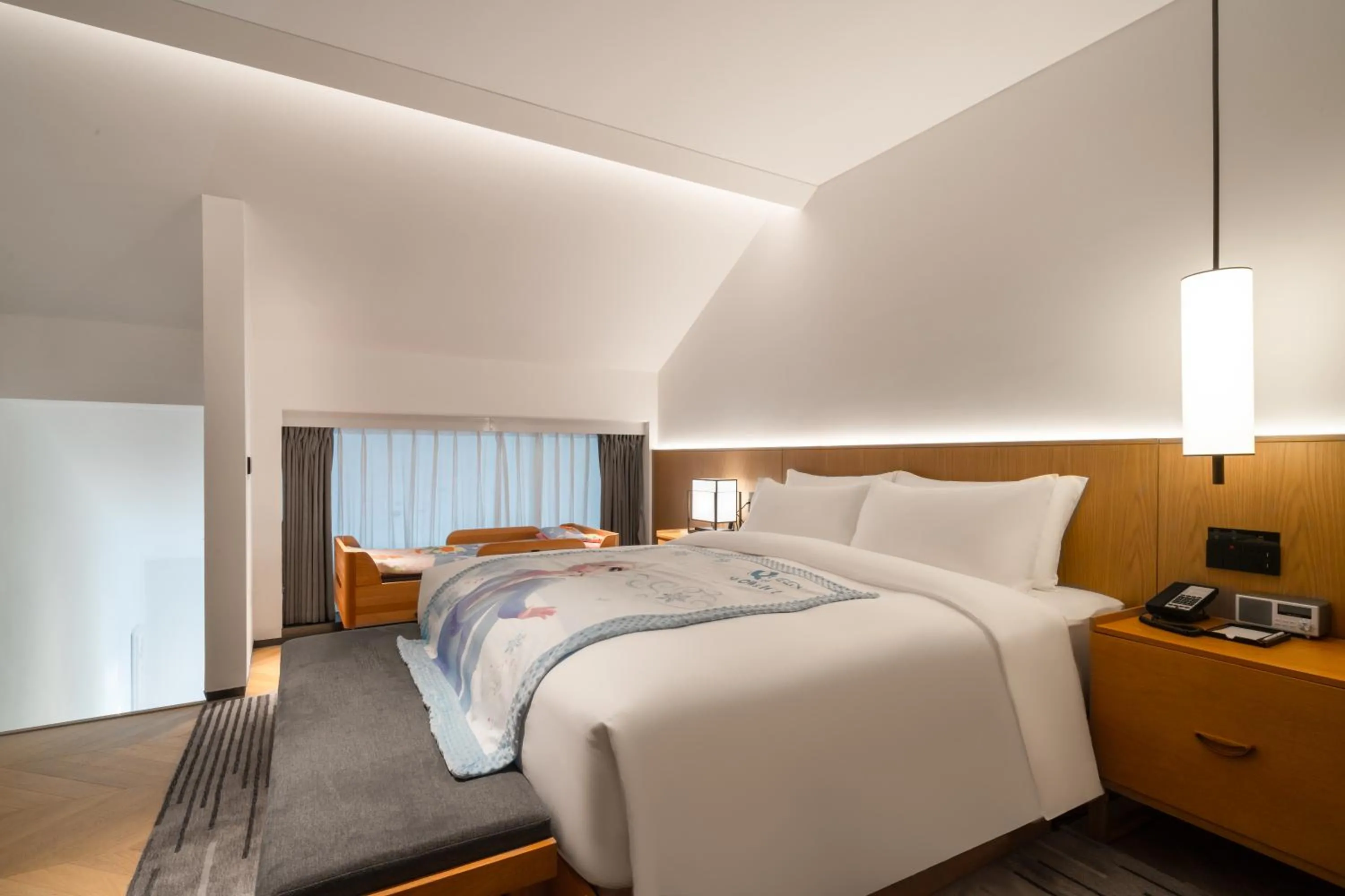 Bed in POKKEI Hotel Shaoxing