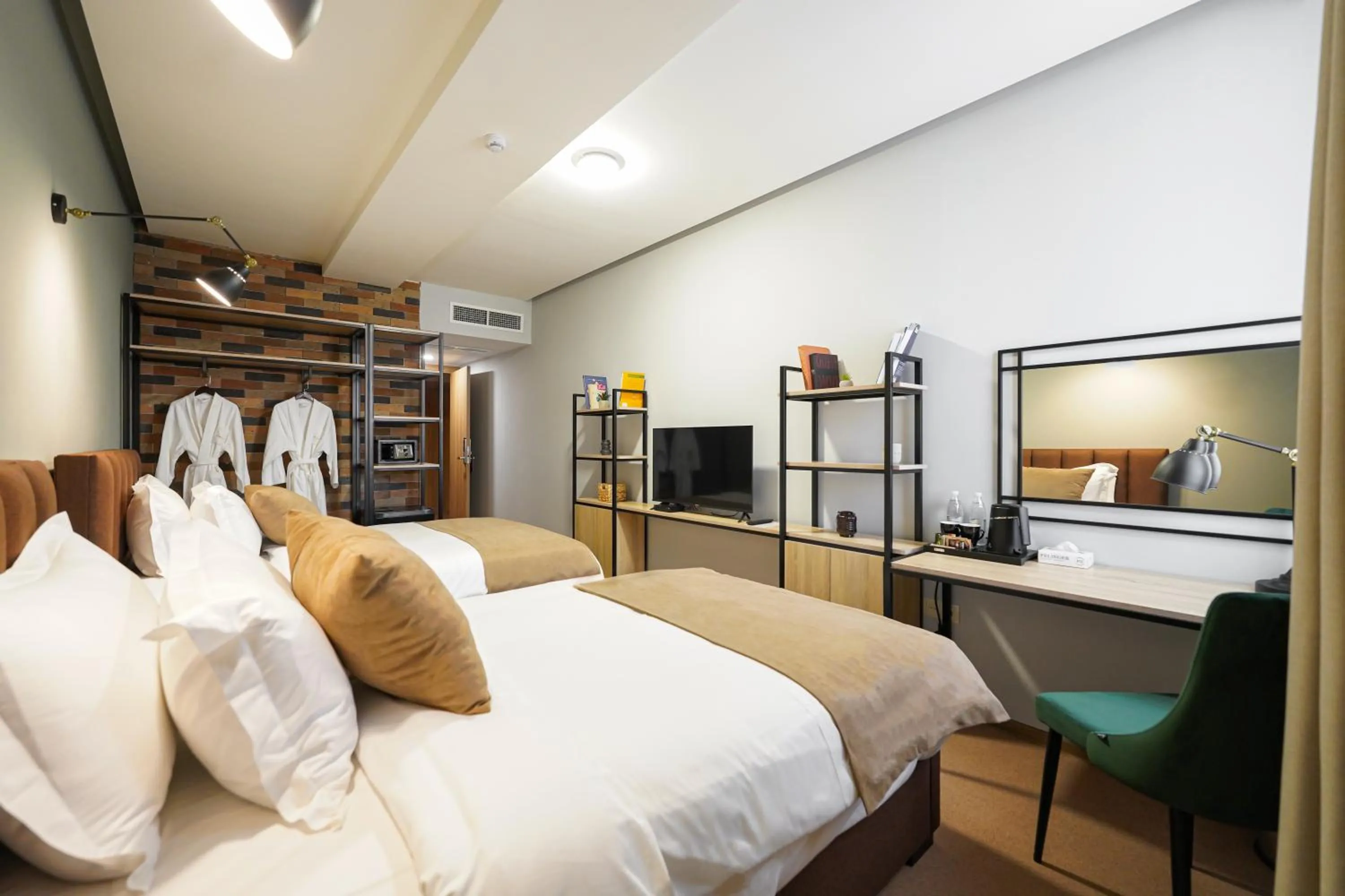 Bed in Felinger Concept Hotel