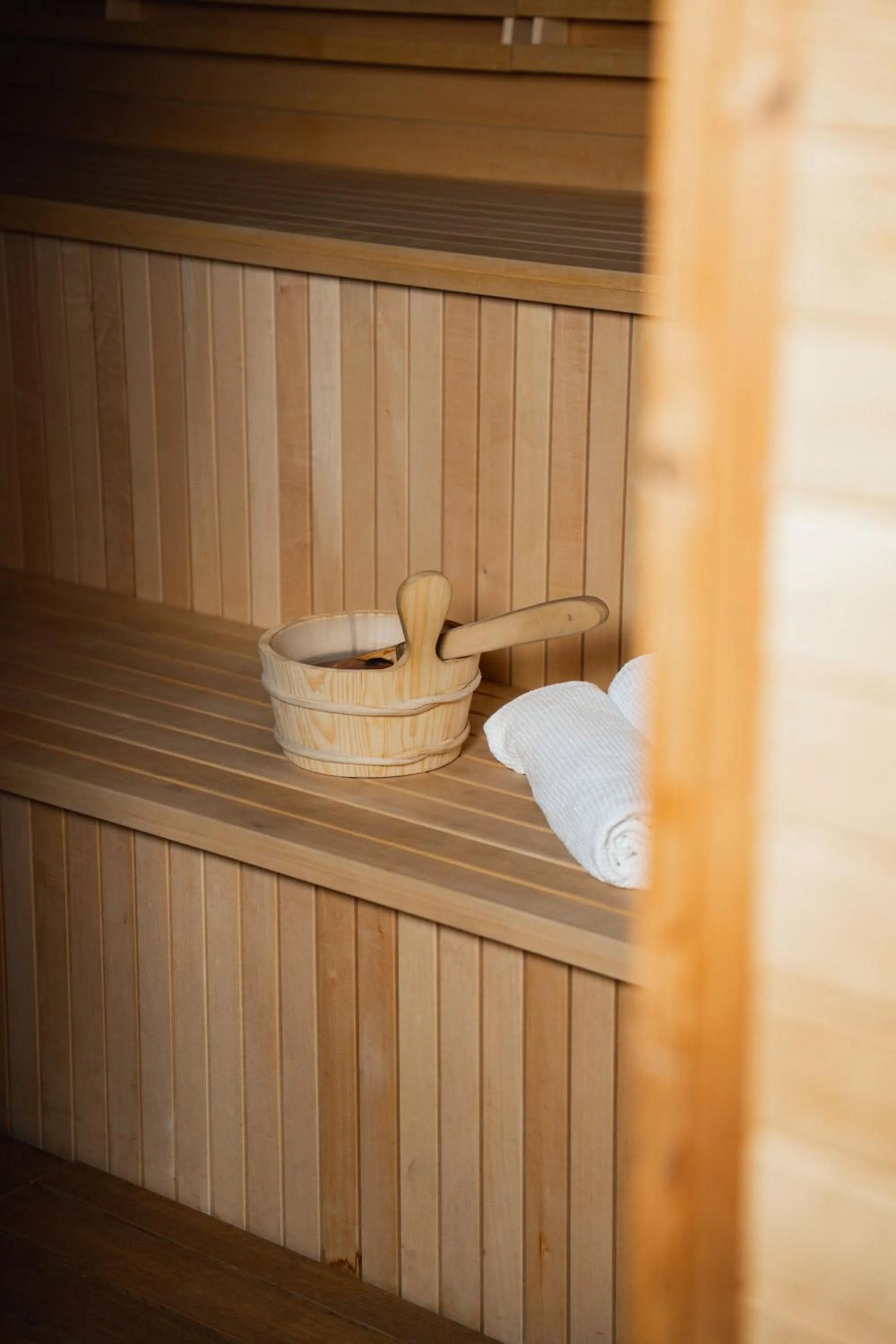 Sauna in Hotel Lonca
