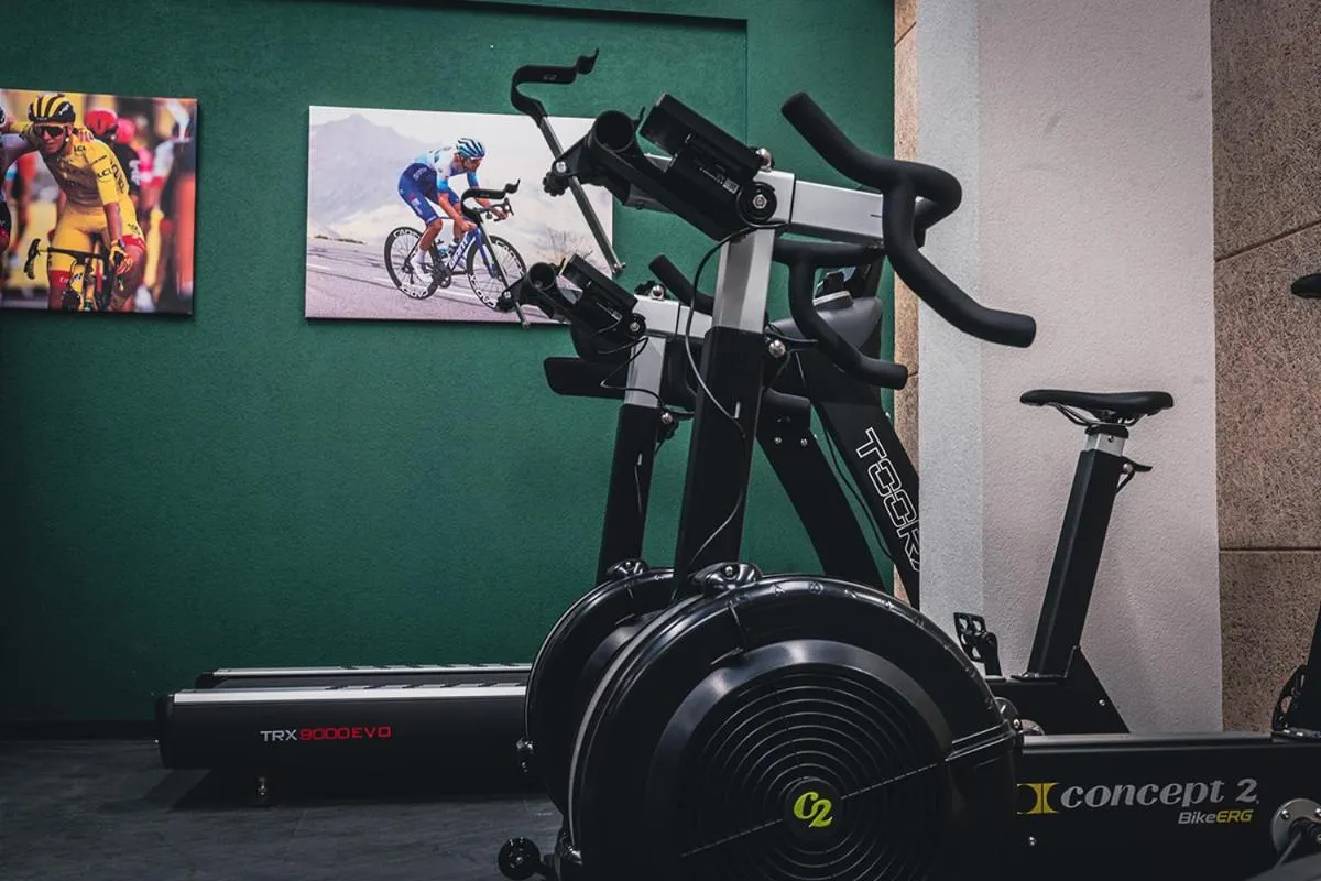 Fitness centre/facilities in Hotel Lonca