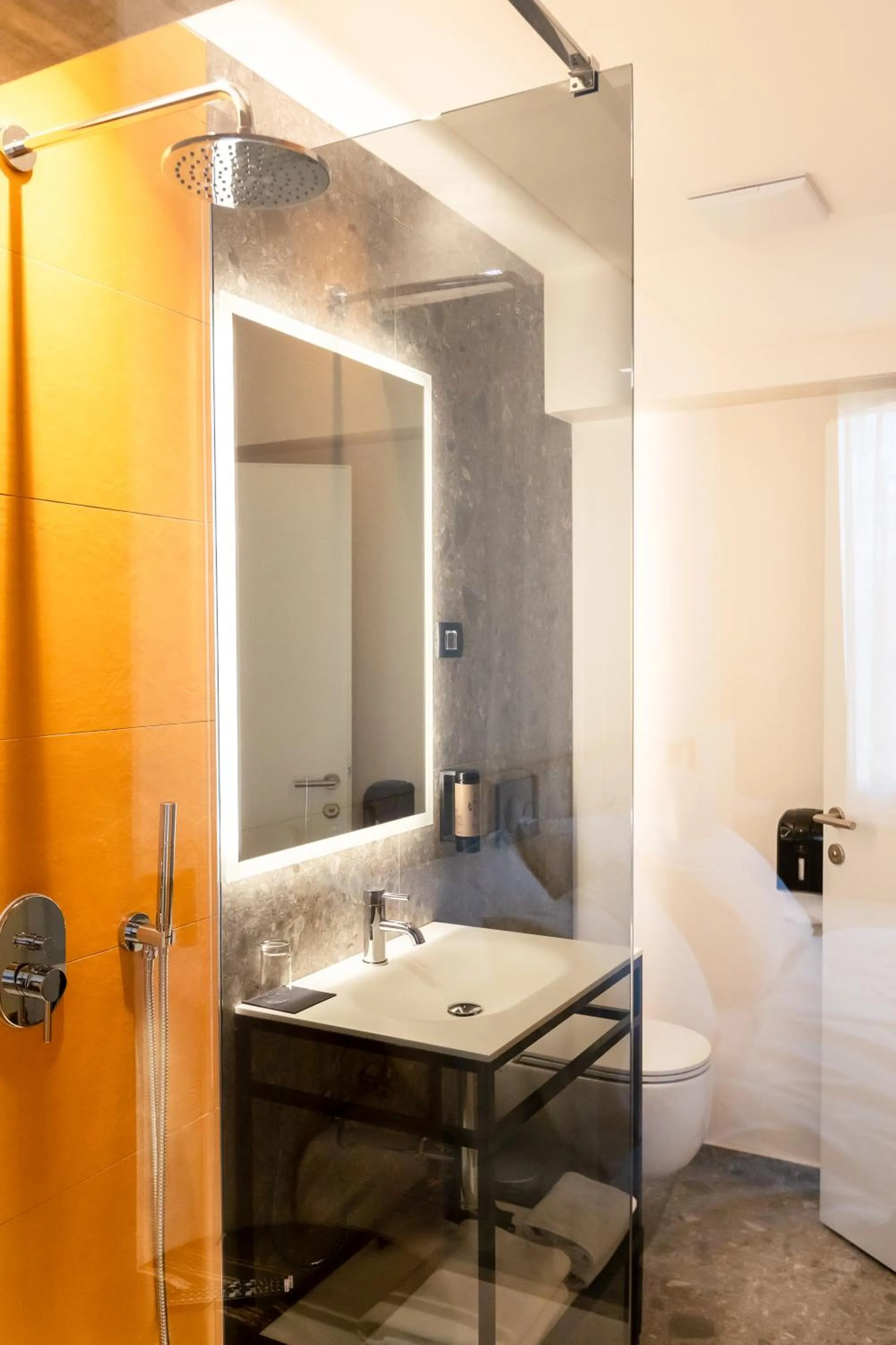 Shower in Hotel Lonca