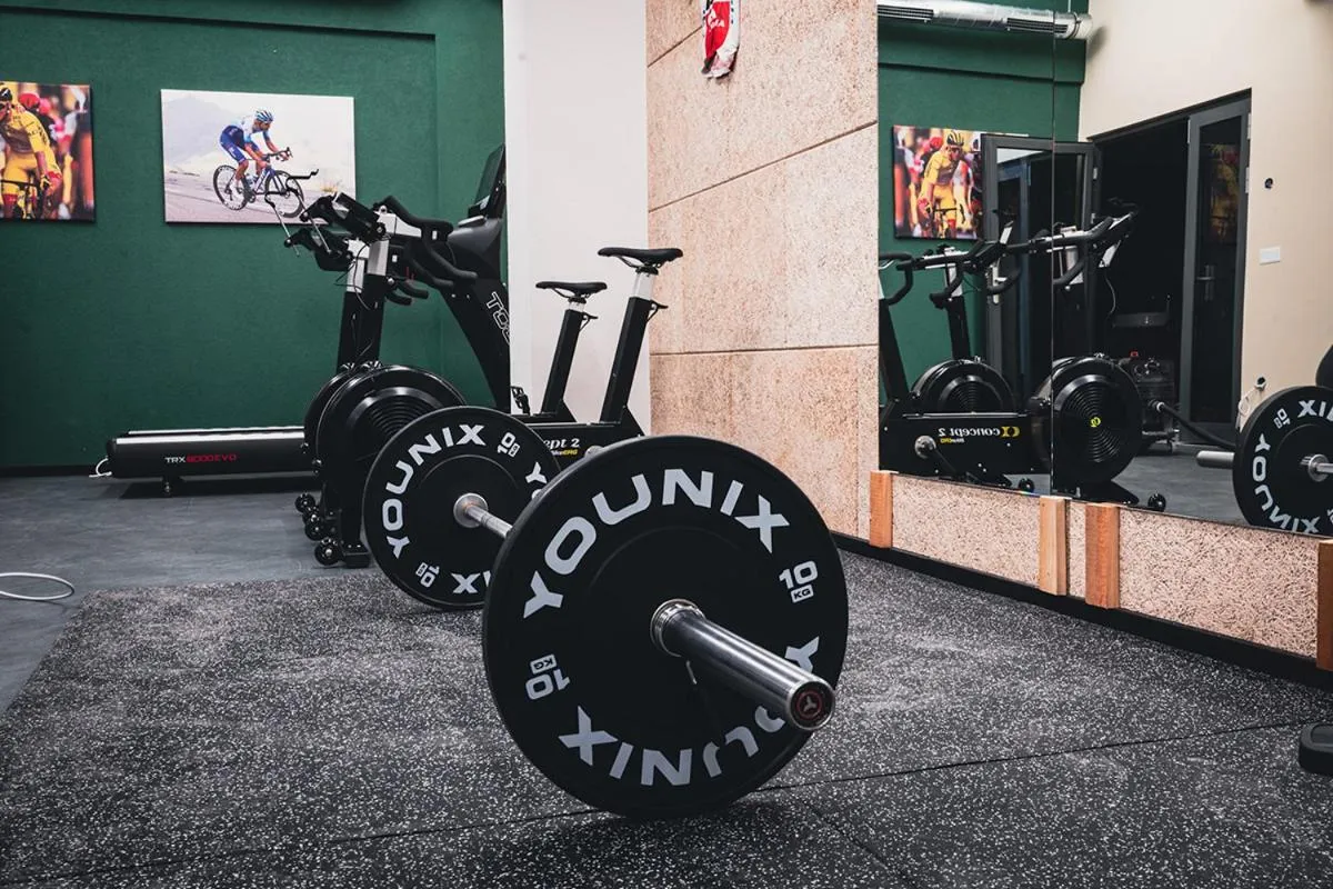 Fitness centre/facilities in Hotel Lonca