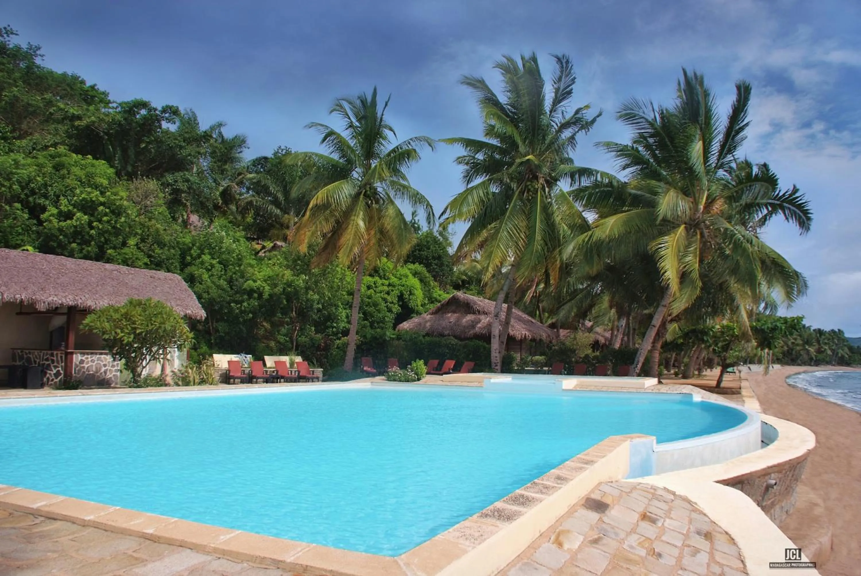 Swimming pool in Anjiamarango Beach Resort