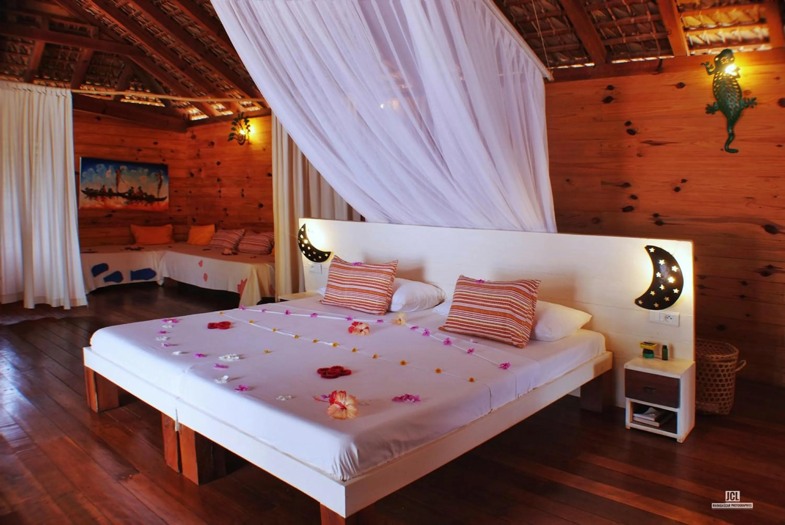 Bedroom, Bed in Anjiamarango Beach Resort