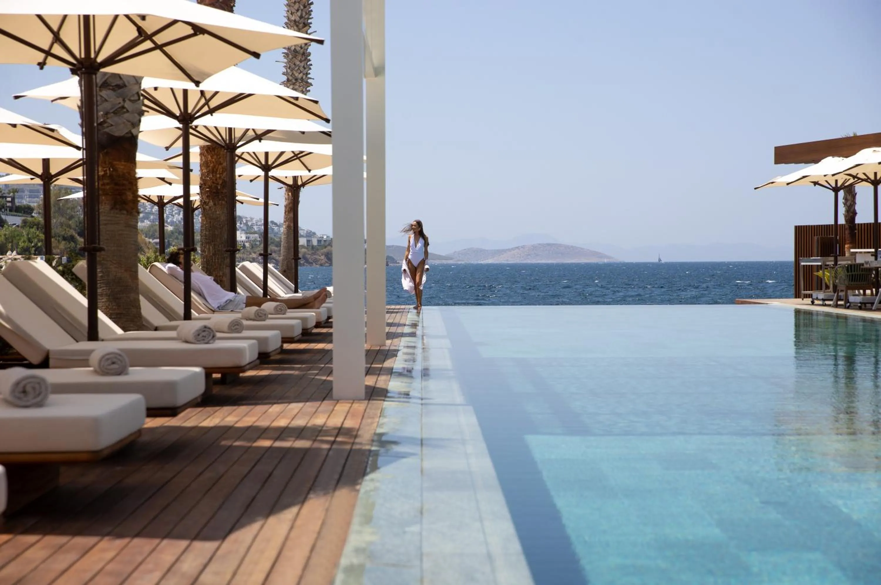 Pool view in Yalikavak Marina Hotel By Social Living Collection