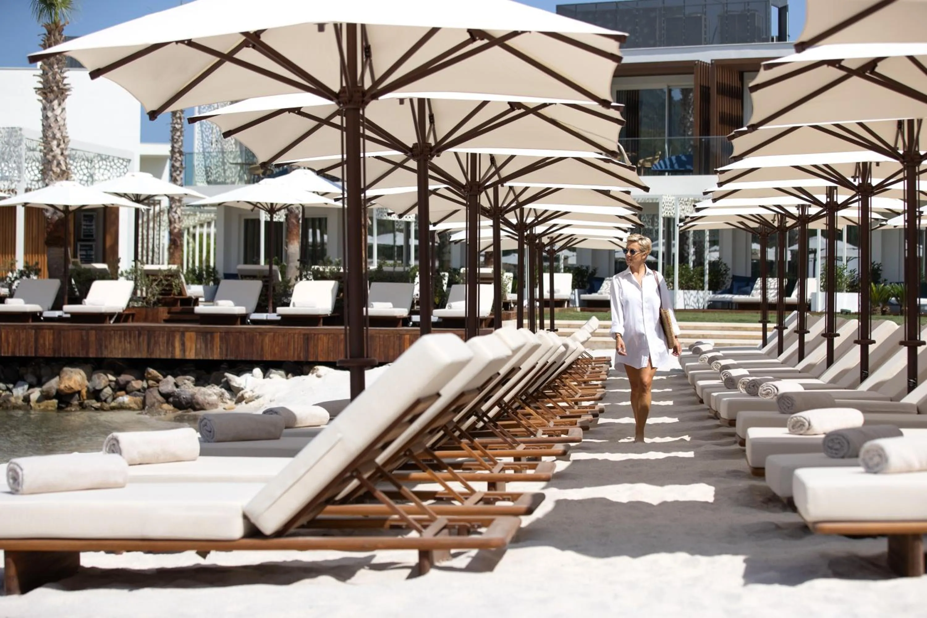 Beach in Yalikavak Marina Hotel By Social Living Collection